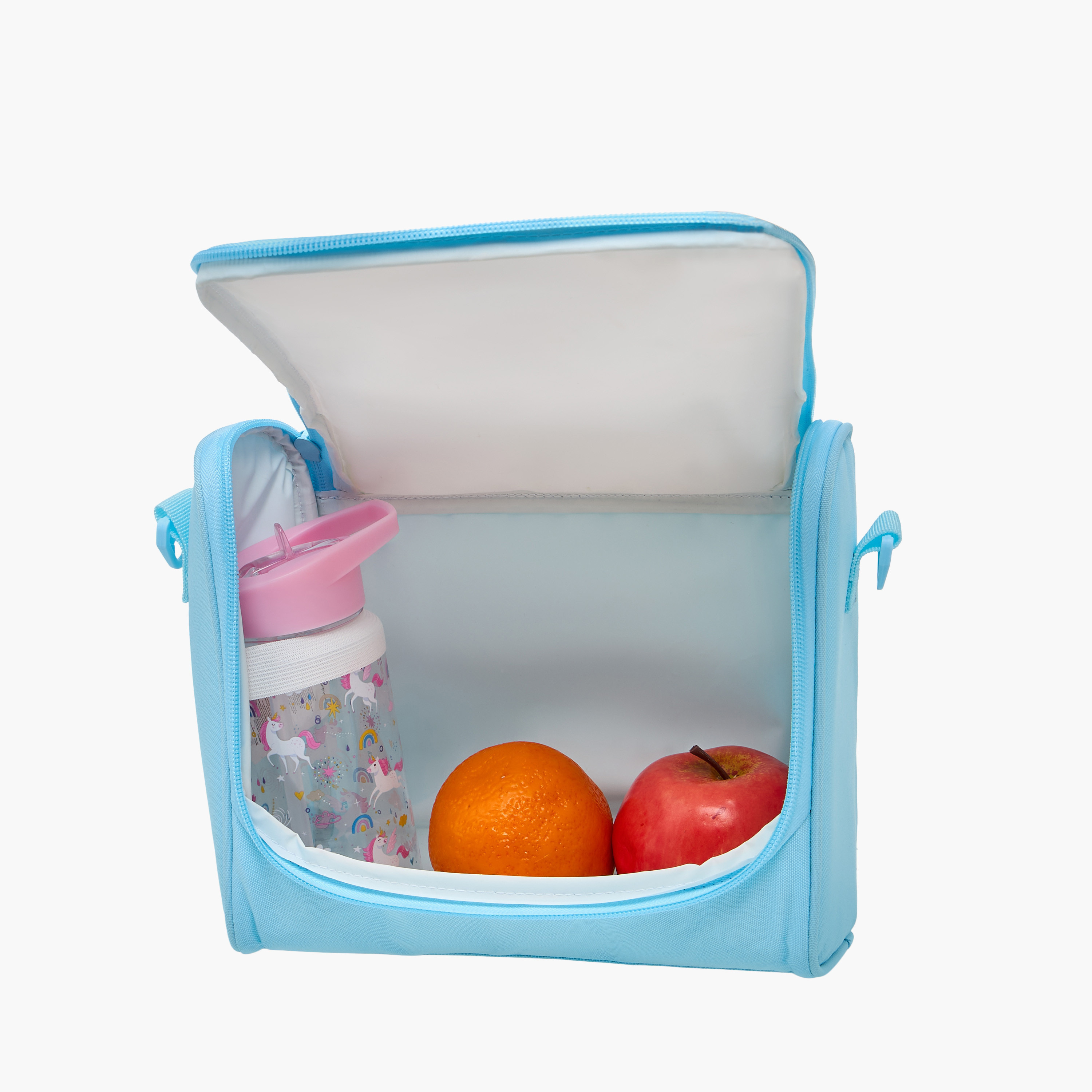 طقم شنطة ترولي مدرسية 3 قطع للبنات 8-13 سنة مع شنطة غداء ومقلمة بطبعات من جونيورز-school-bagsandbackpacks-trolleybags-image-20