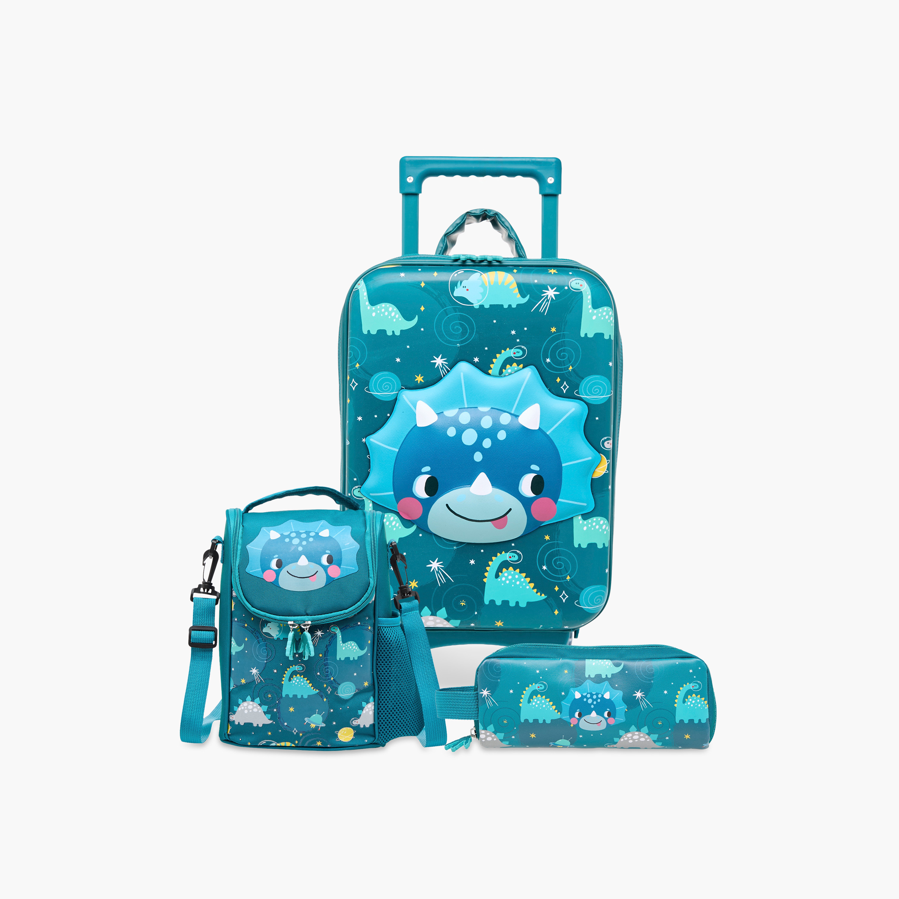 Juniors Baby Dinosaur Applique Backpack with Adjustable Straps and Zip Closure - 14 inches-school-bagsandbackpacks-backpacks-image-15