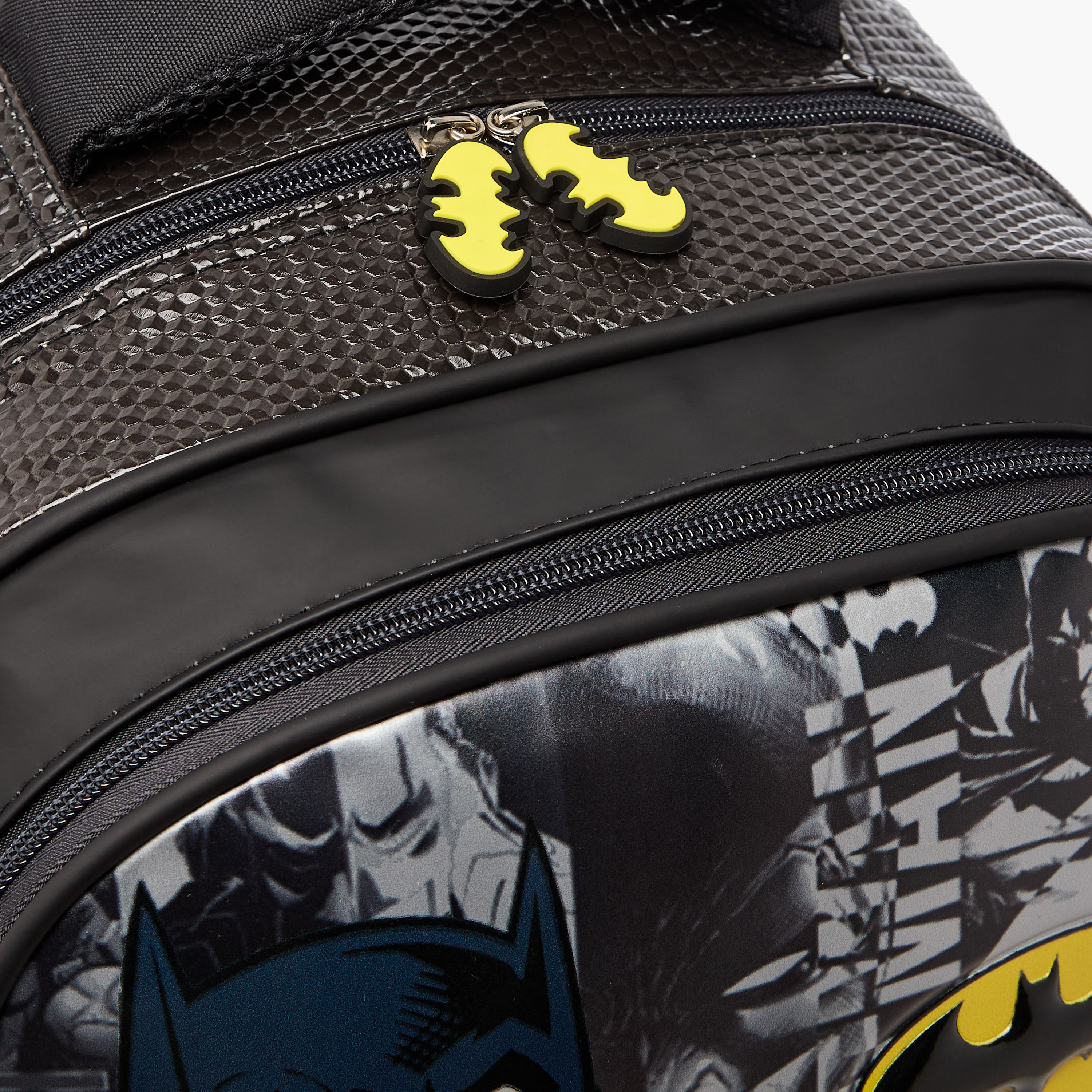 Batman Print Backpack with Adjustable Straps and Zip Closure - 16 inches-school-bagsandbackpacks-backpacks-image-9