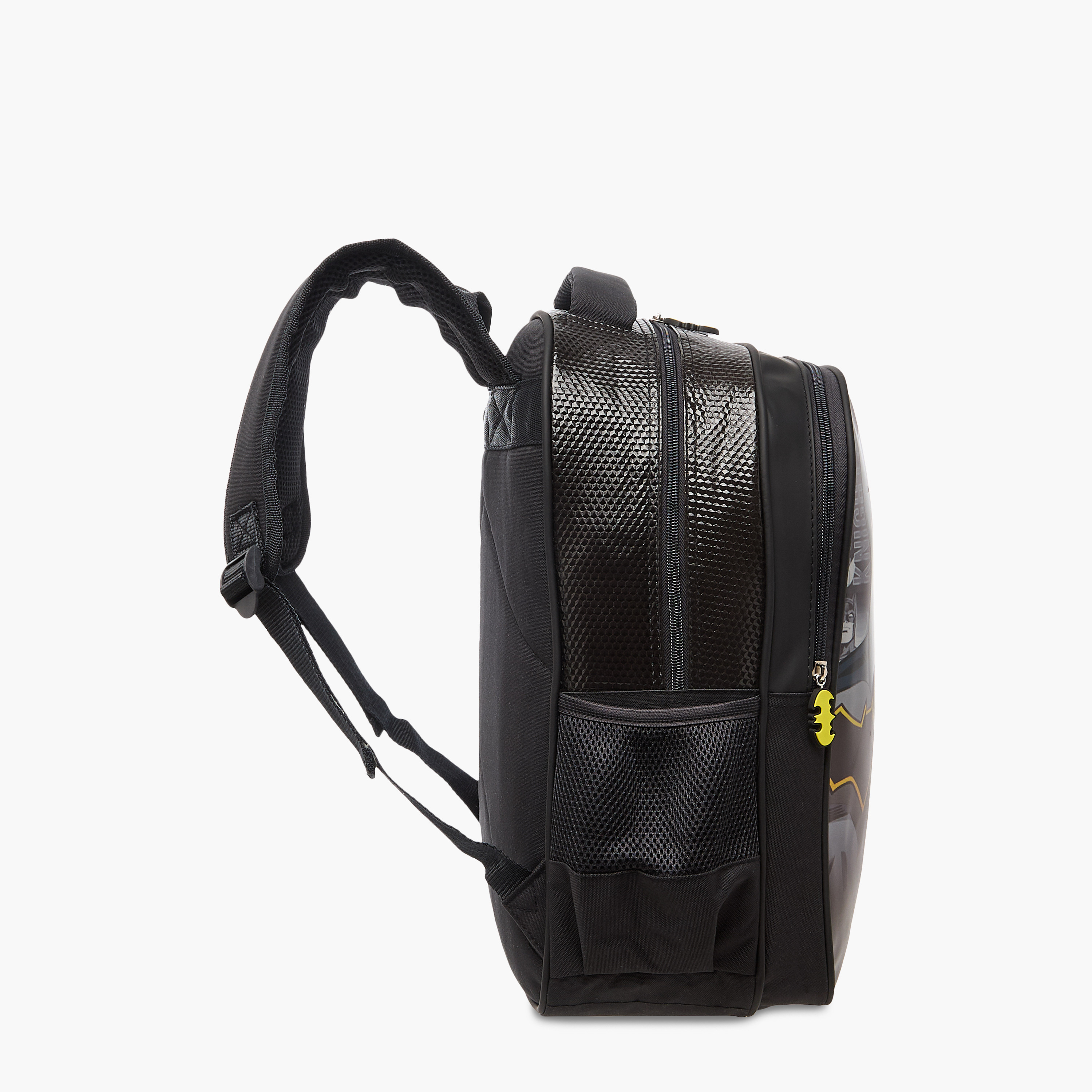 Batman Print Backpack with Adjustable Straps and Zip Closure - 16 inches-school-bagsandbackpacks-backpacks-image-10
