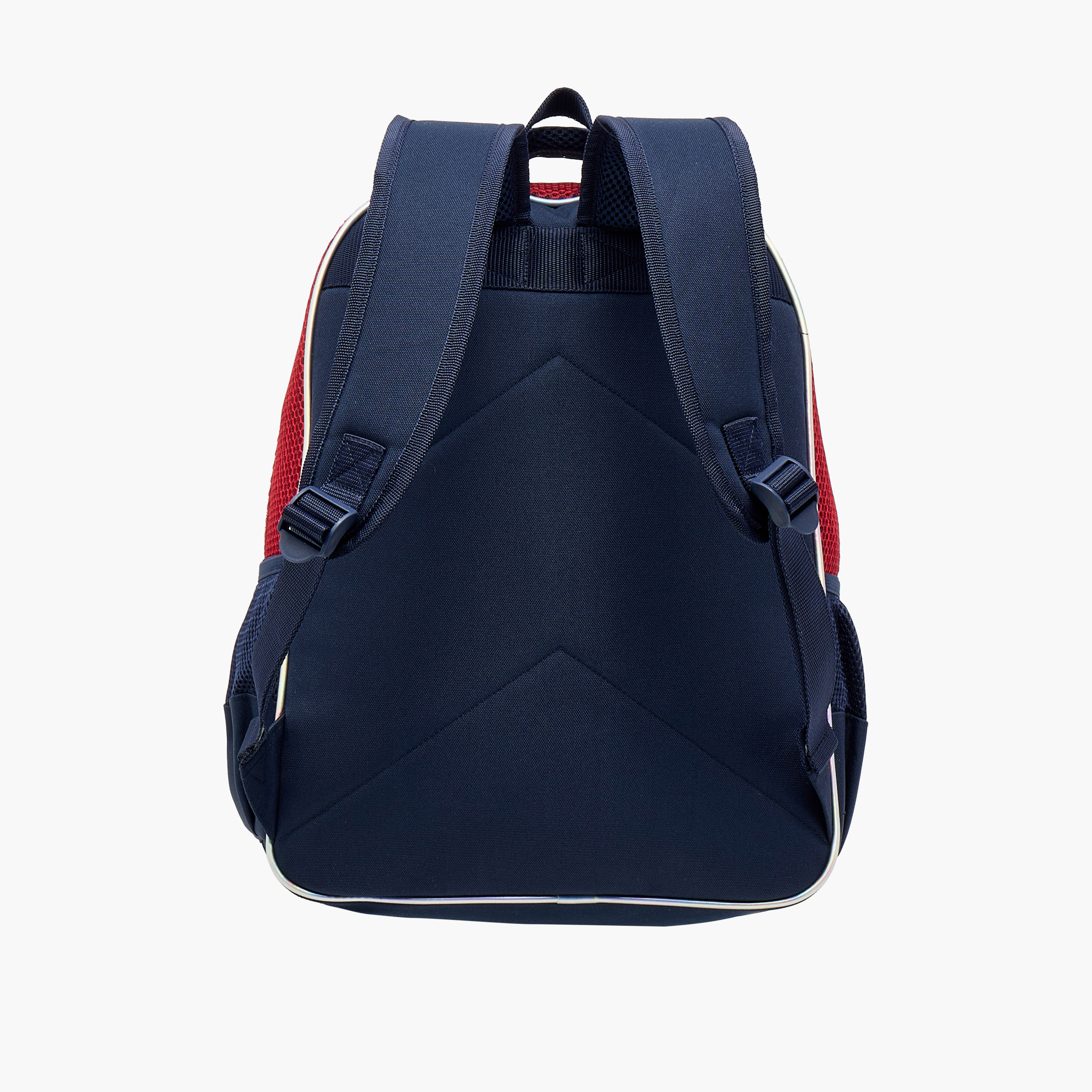 Superman Print Backpack with Adjustable Shoulder Straps and Zip Closure - 16 inches-school-bagsandbackpacks-backpacks-image-7