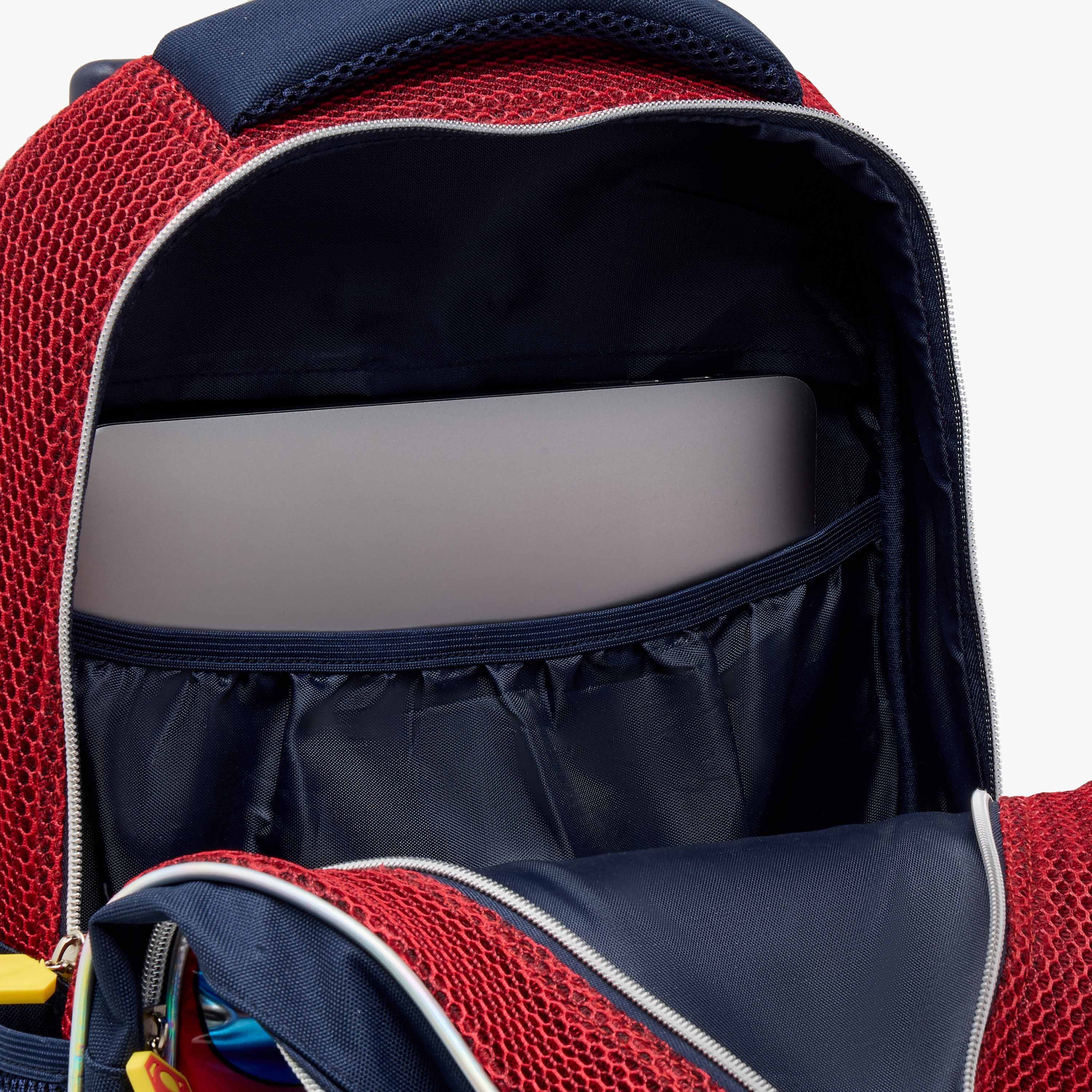 Warner Bros Superman Trolley Bag for Boys 5-8 Years with Padded Shoulder Straps -school-bagsandbackpacks-trolleybags-image-15
