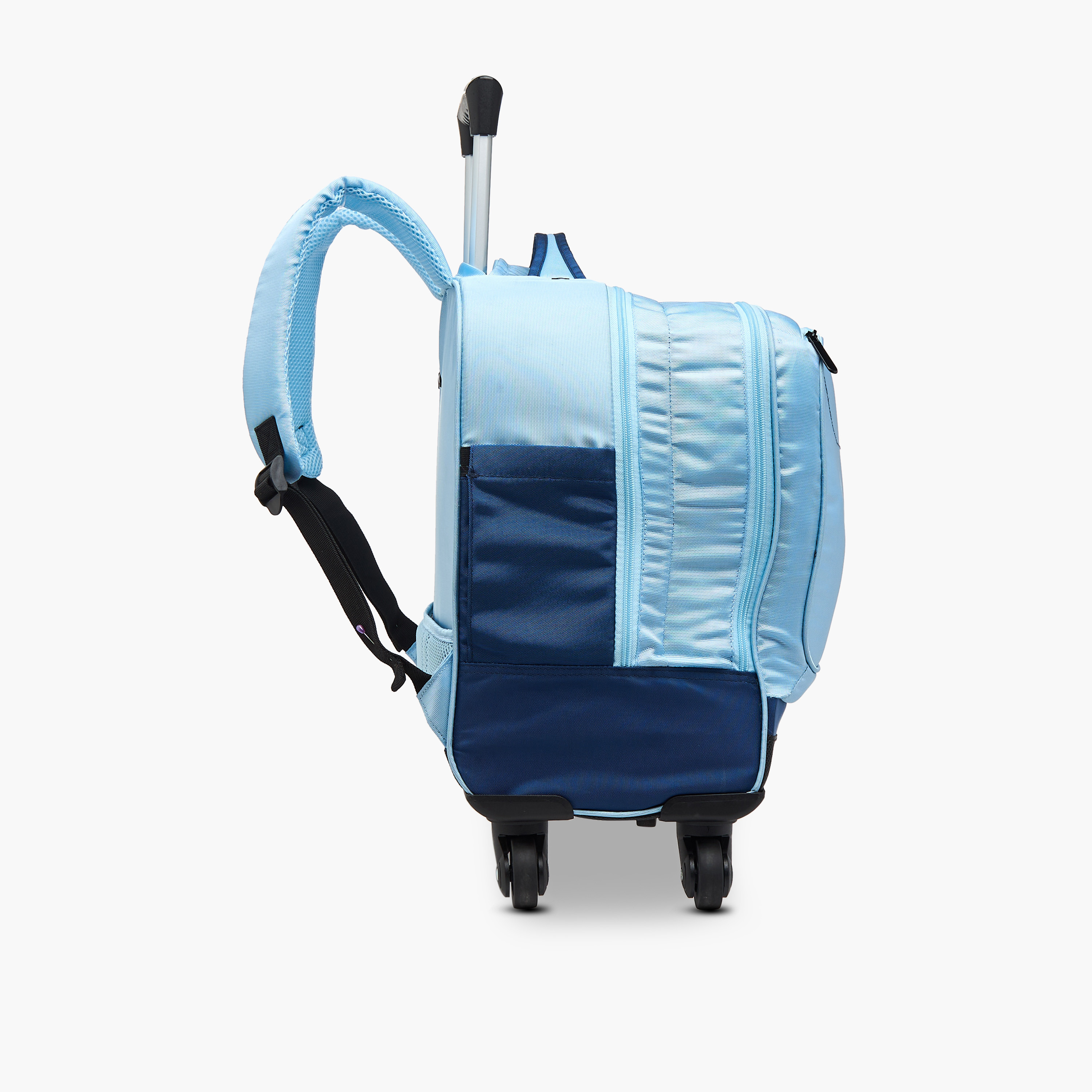 شنطة ترولي سادة للأولاد 8-13 سنة بحزام قابل للتعديل من جونيورز-school-bagsandbackpacks-trolleybags-image-6
