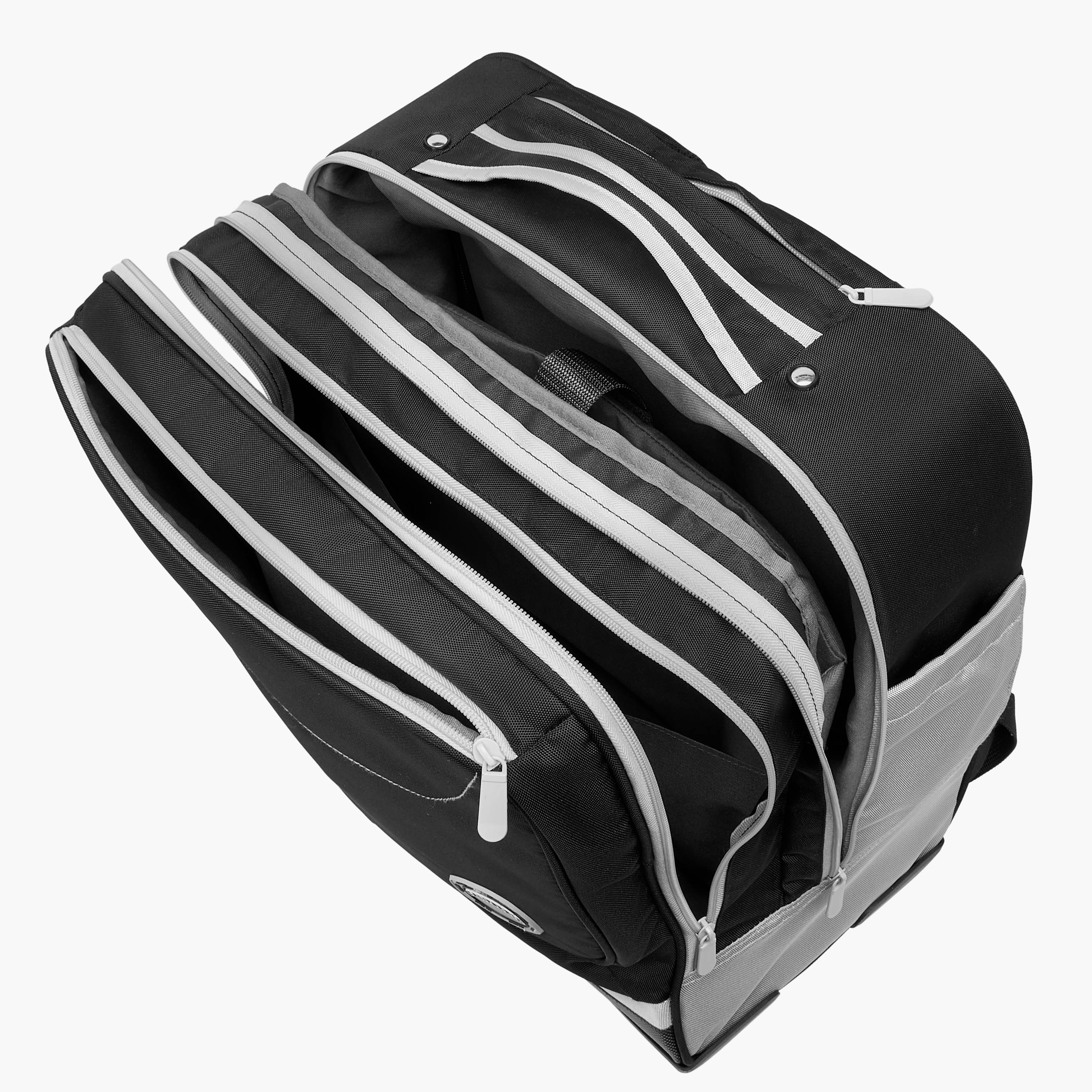شنطة ترولي سادة للأولاد 8-13 سنة بحزام قابل للتعديل من جونيورز-school-bagsandbackpacks-trolleybags-image-13