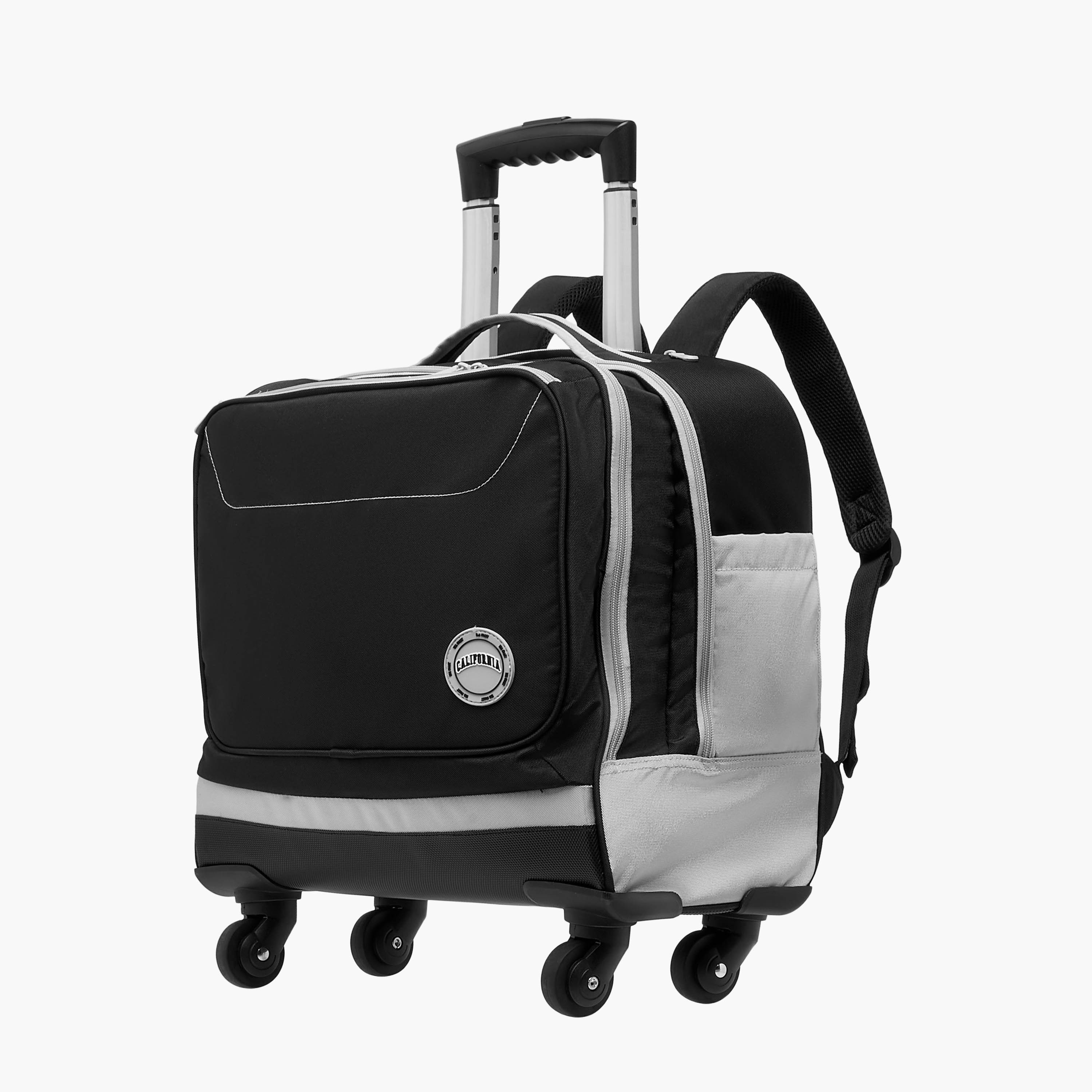 Juniors Solid Trolley Bag for Boys 8-13 Years with Adjustable Strap -school-bagsandbackpacks-trolleybags-image-6