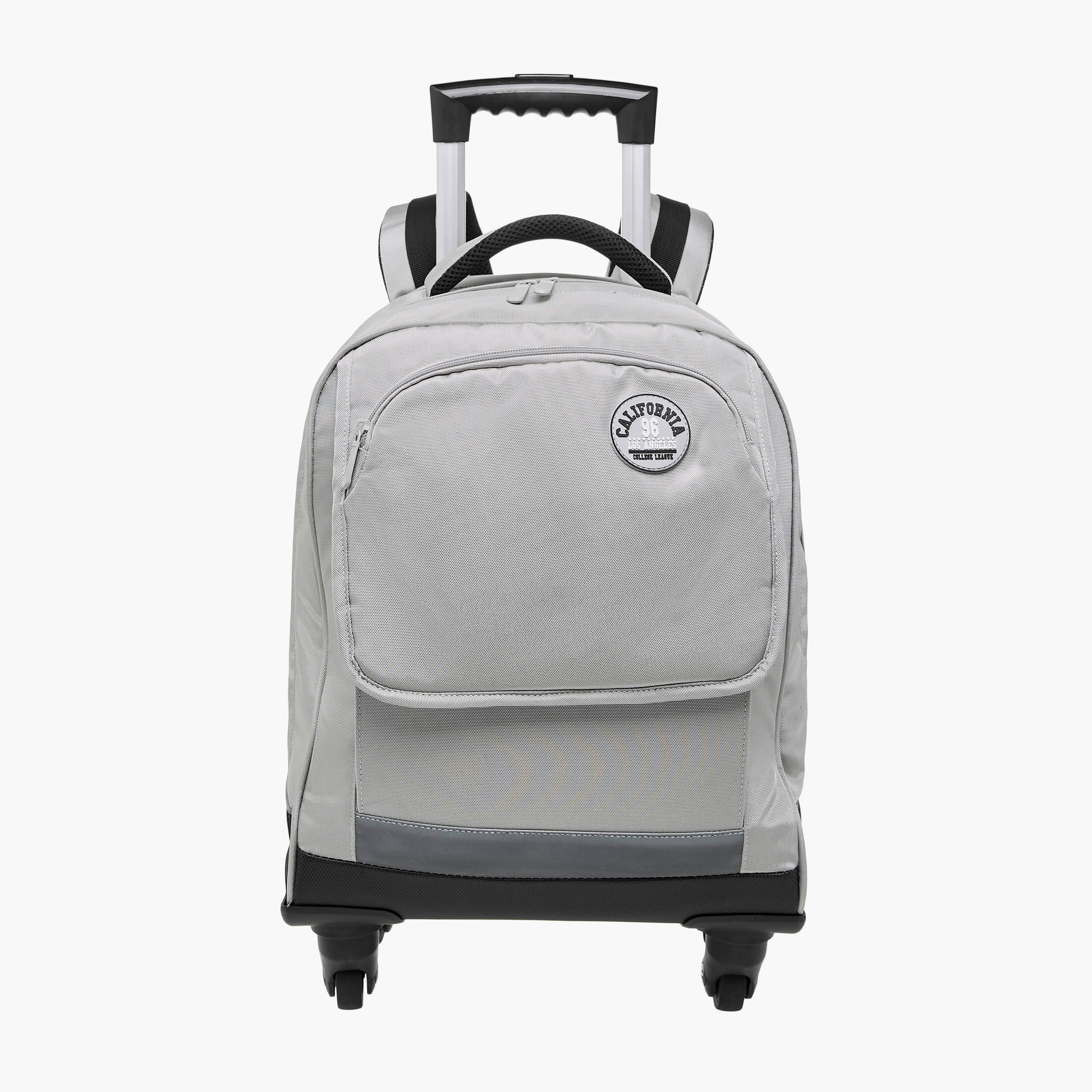 Juniors Solid Trolley Bag for Kids 8-13 Years with Adjustable Strap -school-bagsandbackpacks-trolleybags-image-2