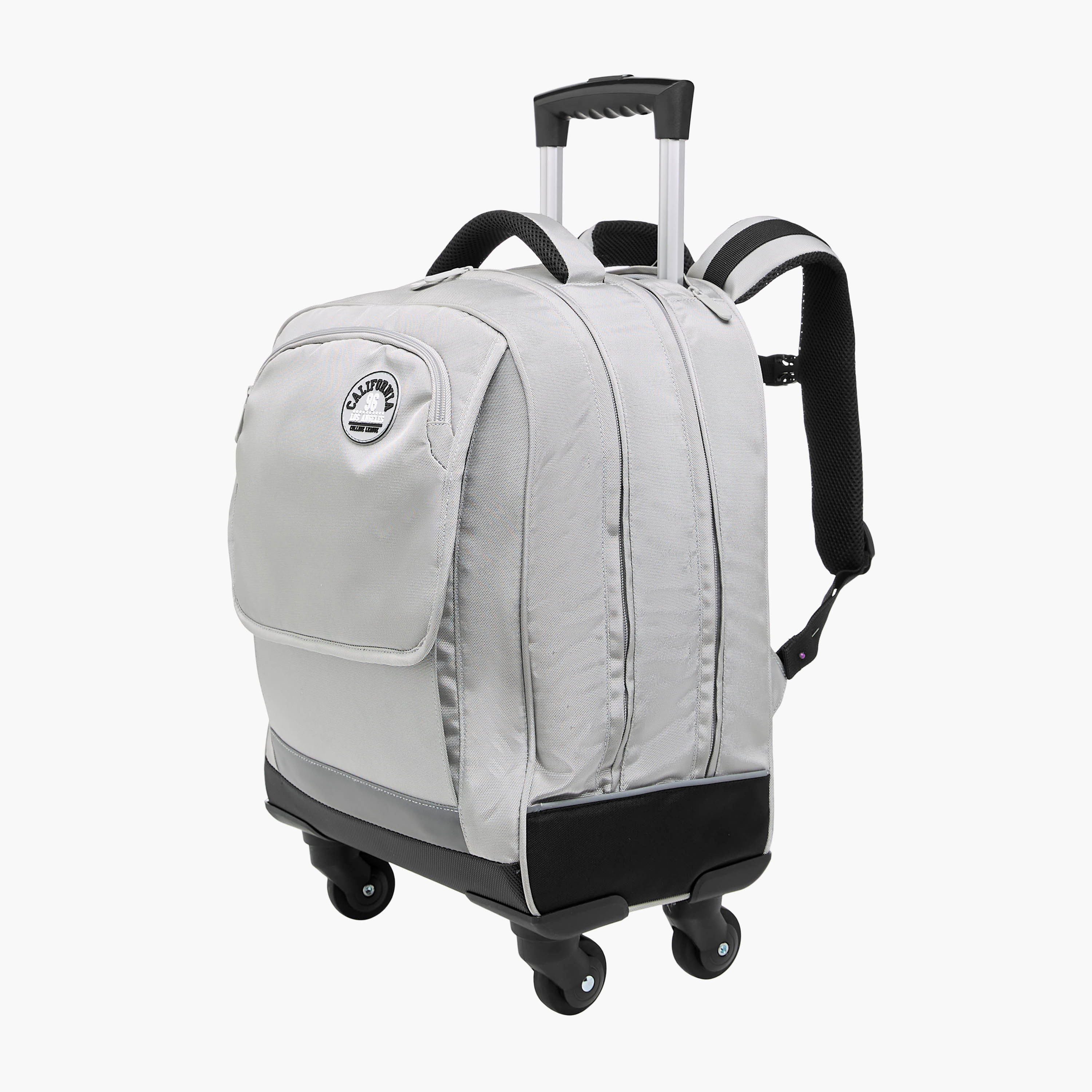 Juniors Solid Trolley Bag for Kids 8-13 Years with Adjustable Strap -school-bagsandbackpacks-trolleybags-image-6