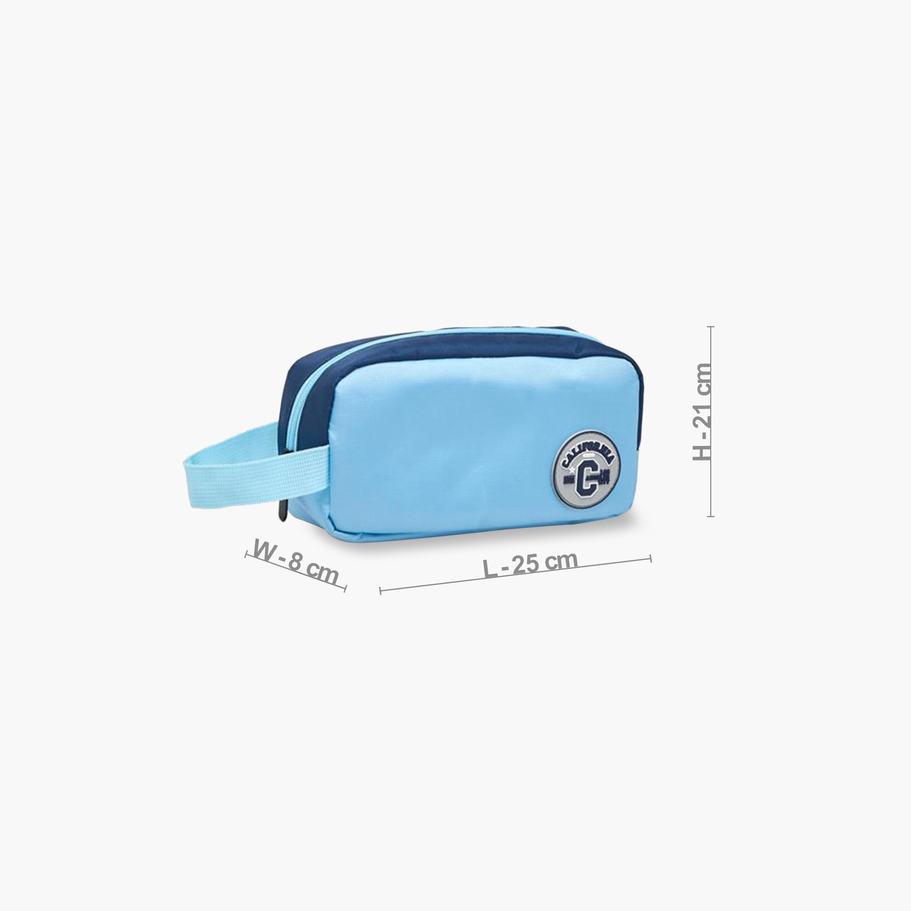 Juniors Applique Detail Pencil Pouch with Zip Closure-school-stationery-pencilcases-image-2
