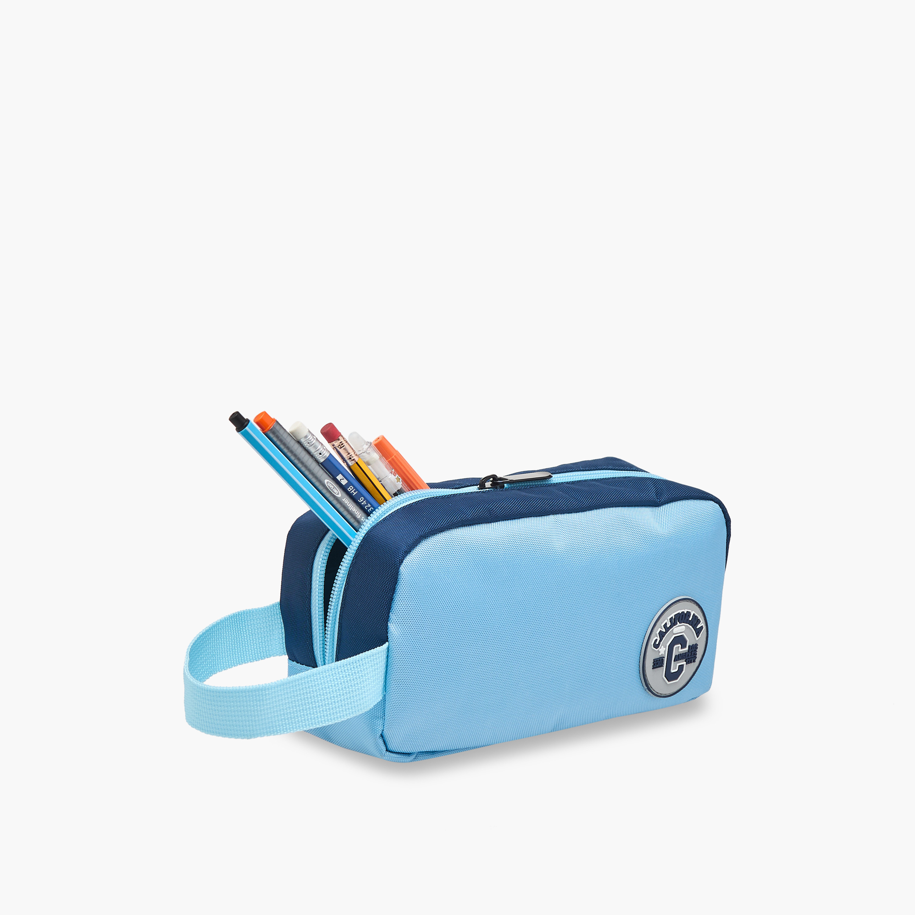 Juniors Applique Detail Pencil Pouch with Zip Closure-school-stationery-pencilcases-image-8