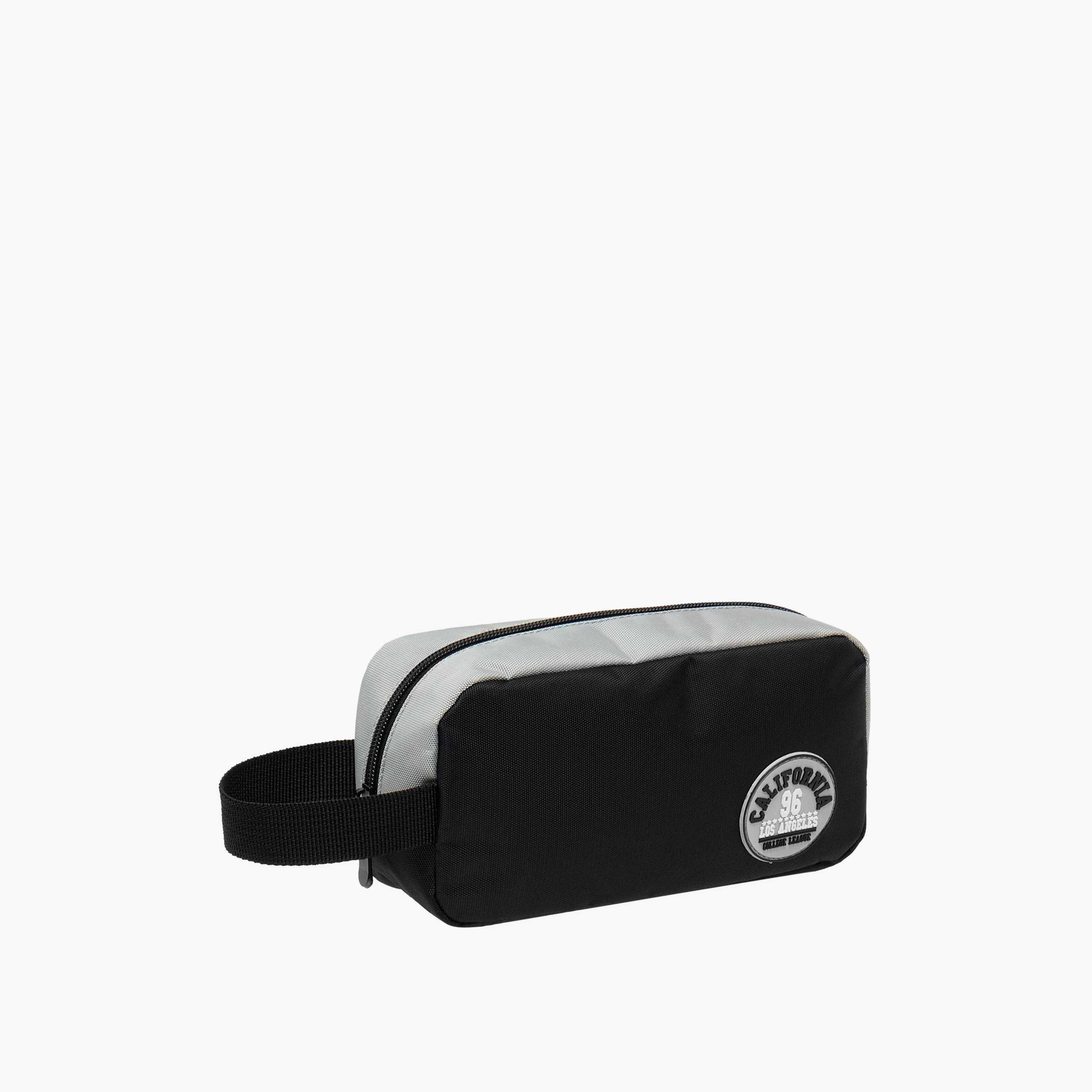 Juniors Applique Detail Pencil Pouch with Zip Closure-school-stationery-pencilcases-image-2