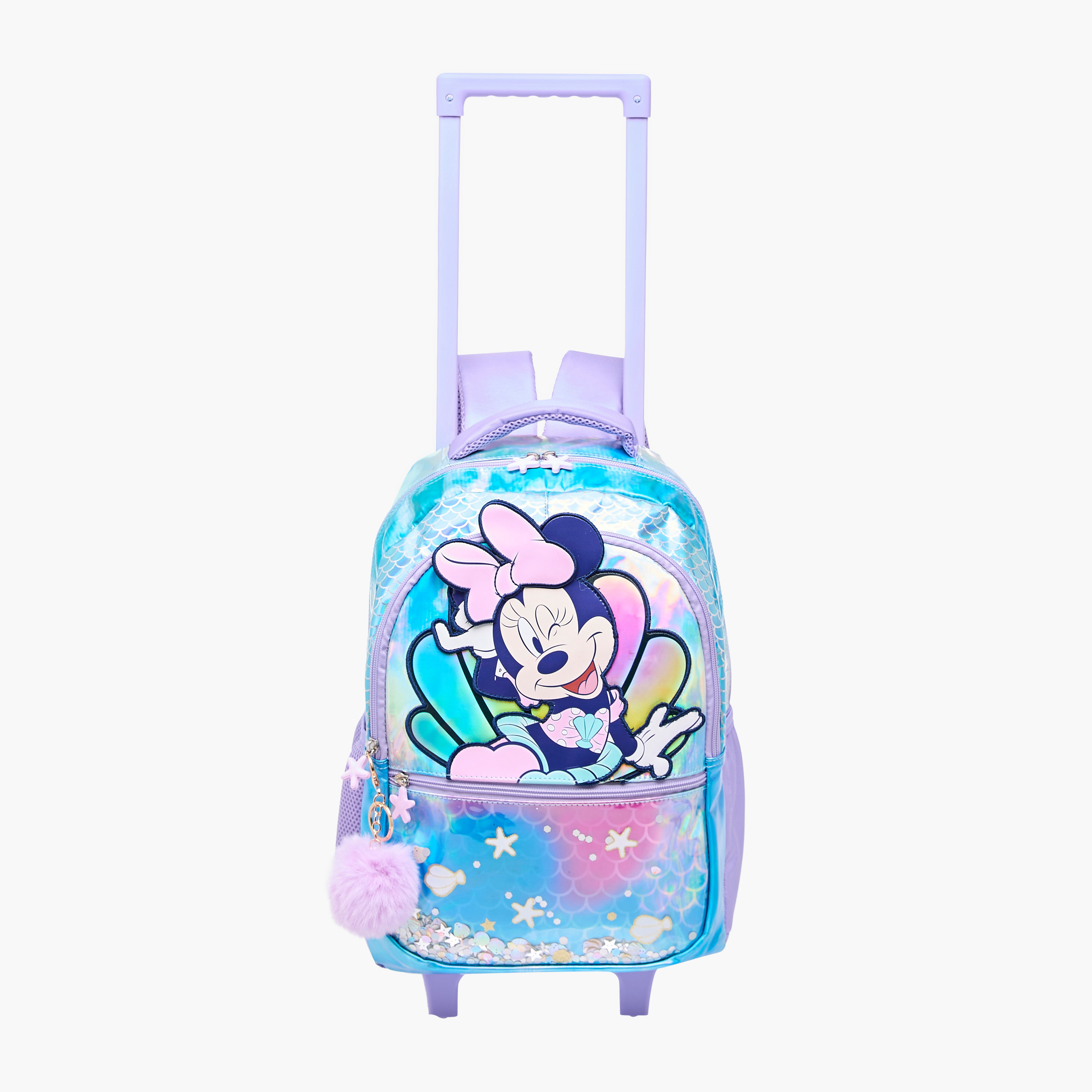 Disney Minnie Trolley Bag for Girls 5-8 Years with Adjustable Strap -school-bagsandbackpacks-trolleybags-image-10