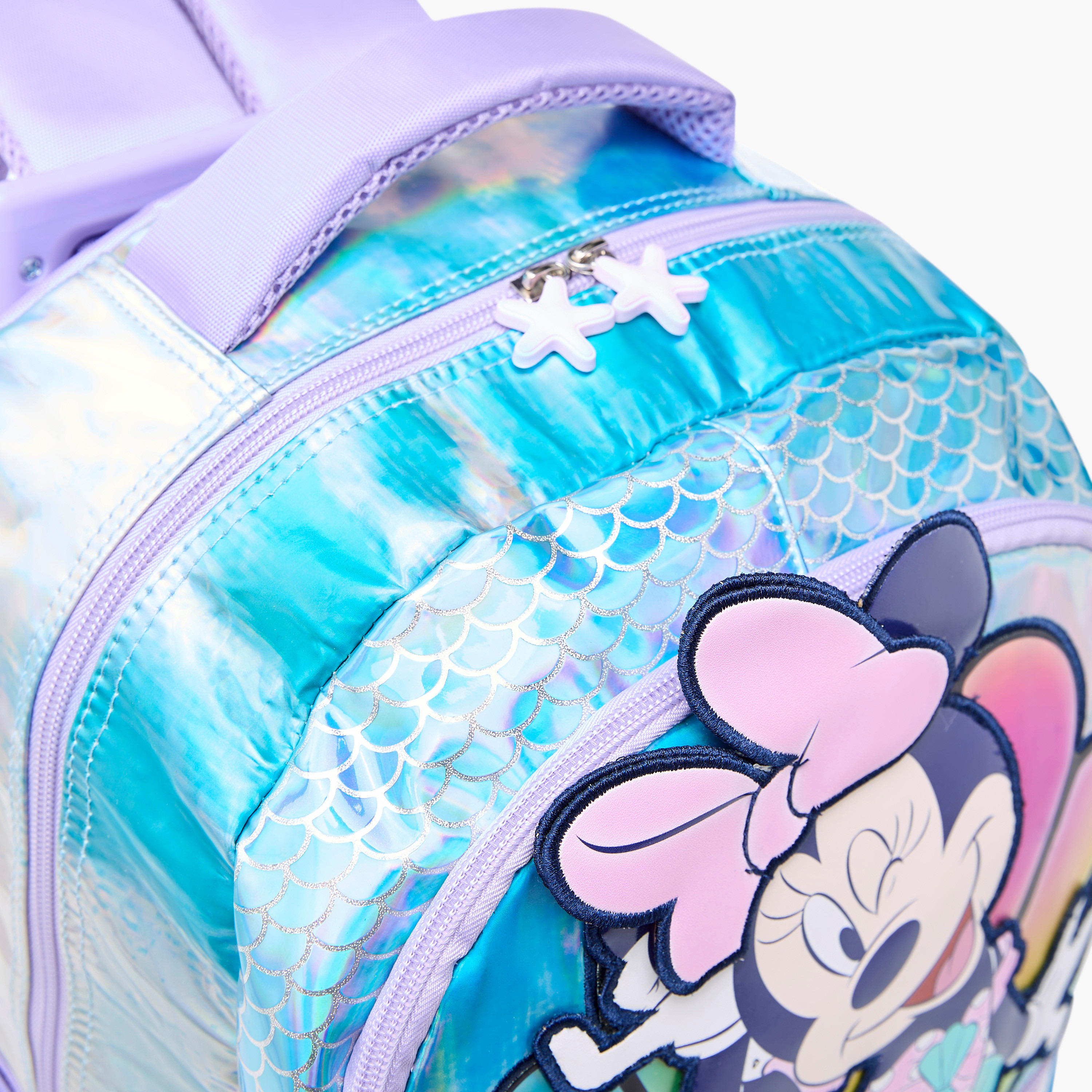 Disney Minnie Trolley Bag for Girls 5-8 Years with Adjustable Strap -school-bagsandbackpacks-trolleybags-image-11
