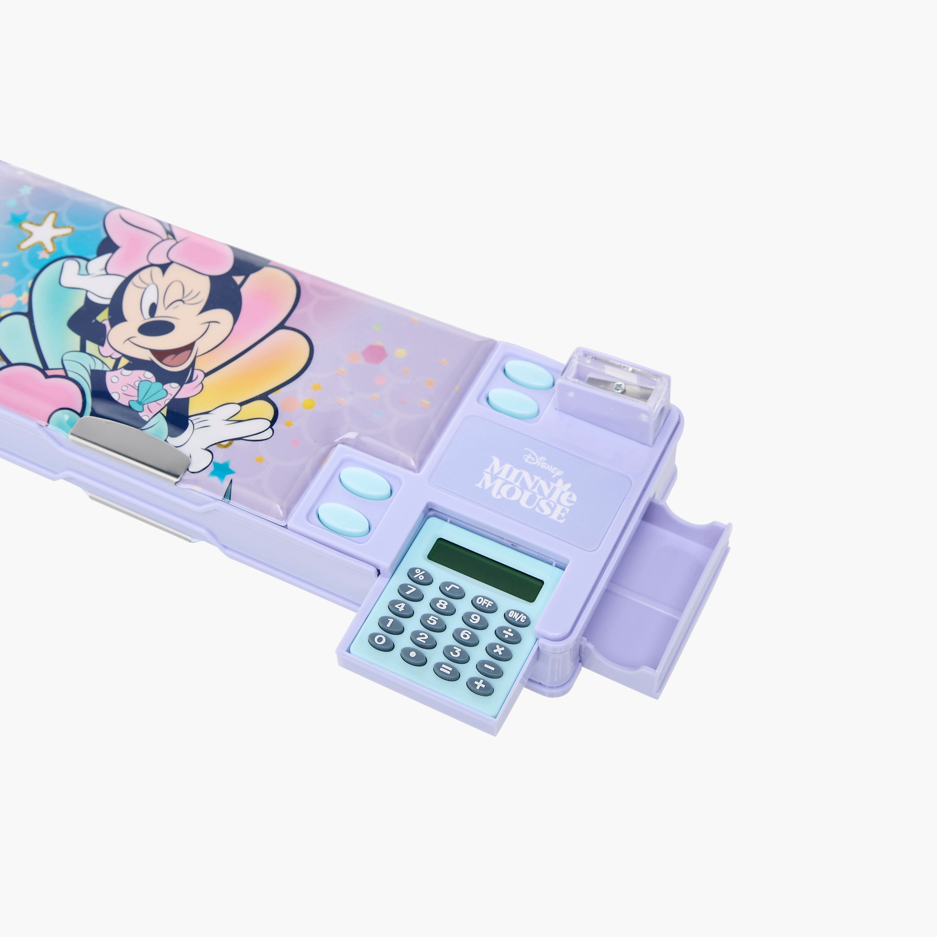 Disney Minnie Mouse Print Multifunctional Pencil Case-school-stationery-pencilcases-image-5