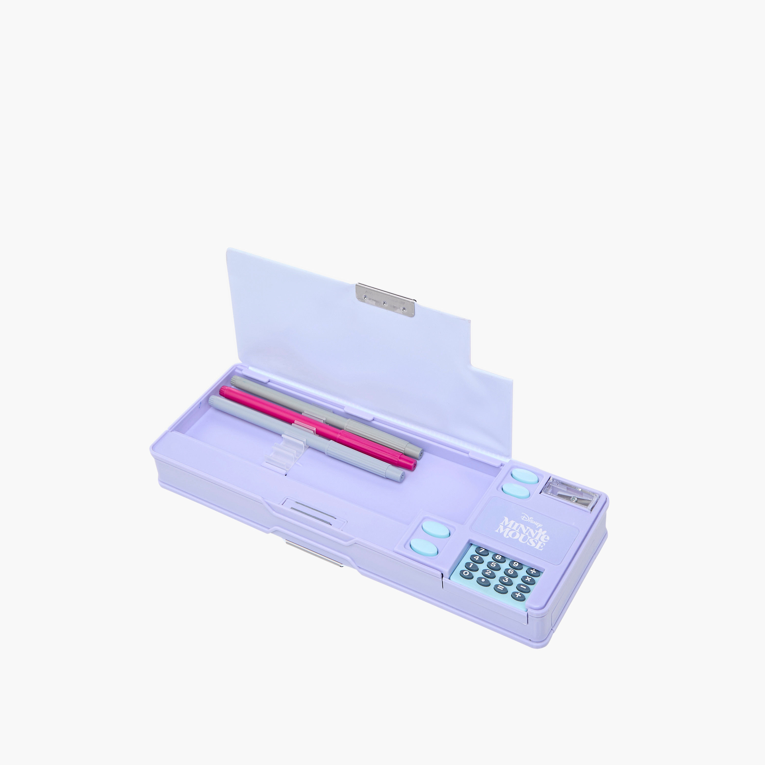 Disney Minnie Mouse Print Multifunctional Pencil Case-school-stationery-pencilcases-image-7