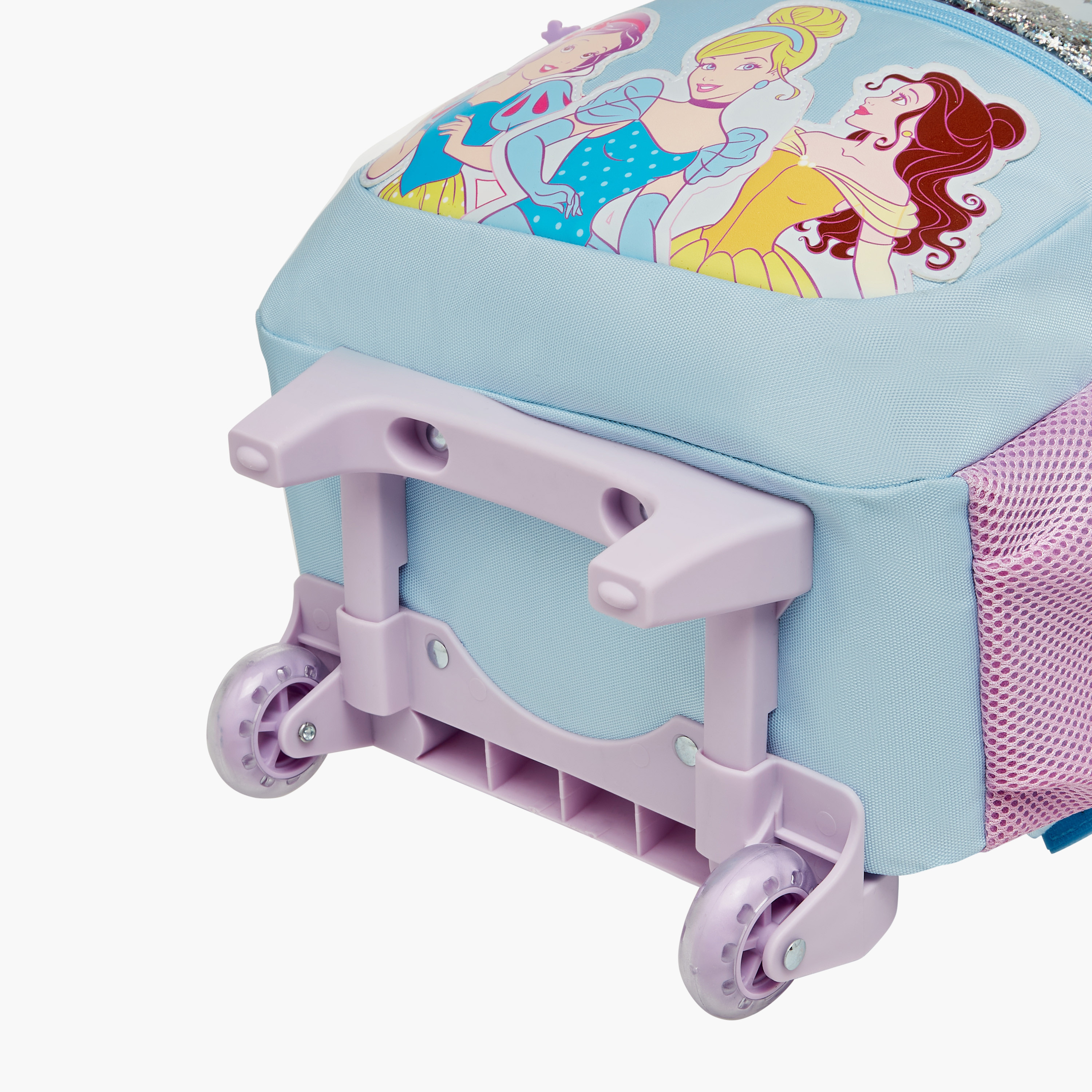 Disney Princess Trolley Bag for Girls 5-8 Years with Adjustable Strap -school-bagsandbackpacks-trolleybags-image-13