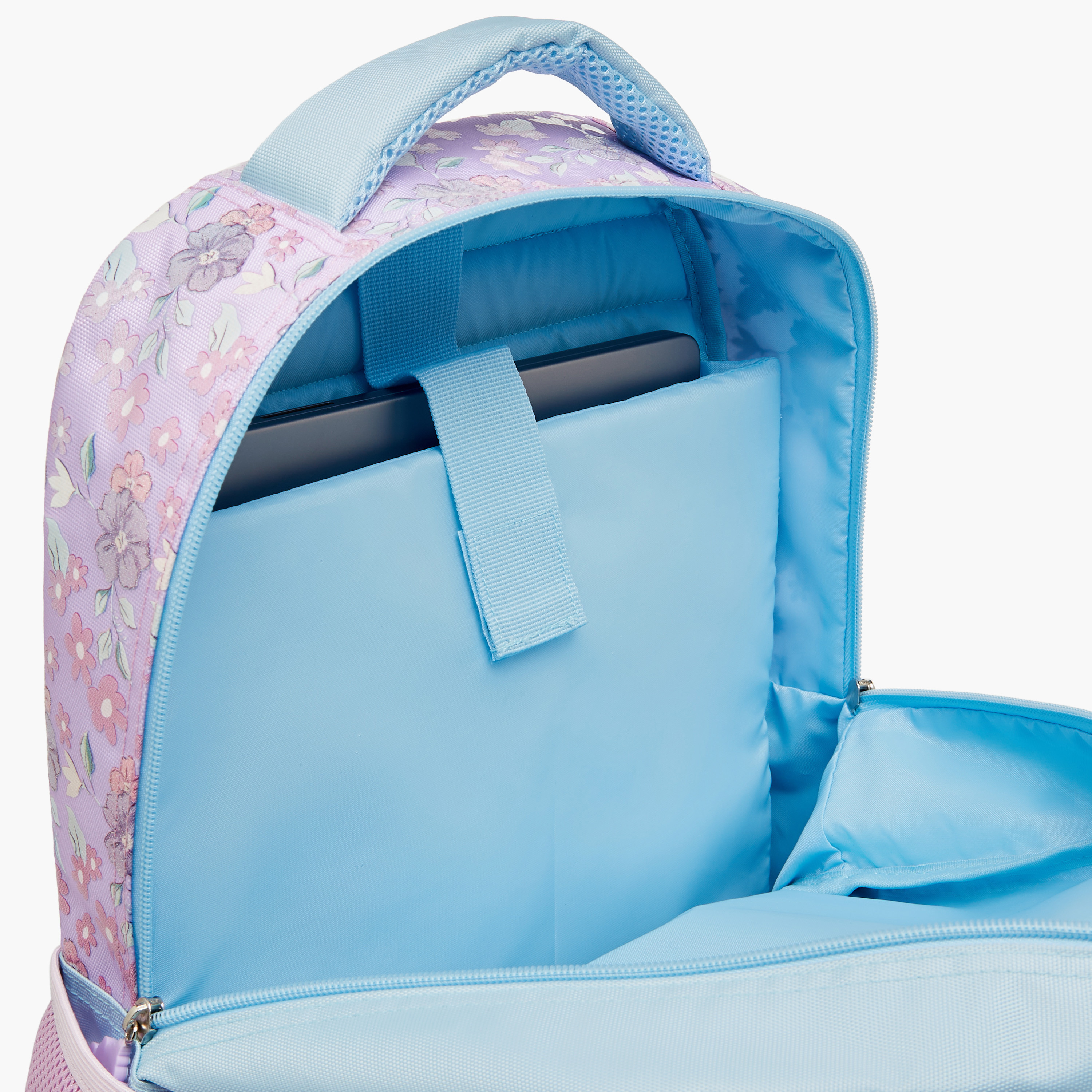 شنطة ظهر بطبعات الأميرات من ديزني مع أحزمة قابلة للتعديل وسحّاب إغلاق - 16 بوصة-school-bagsandbackpacks-backpacks-image-13