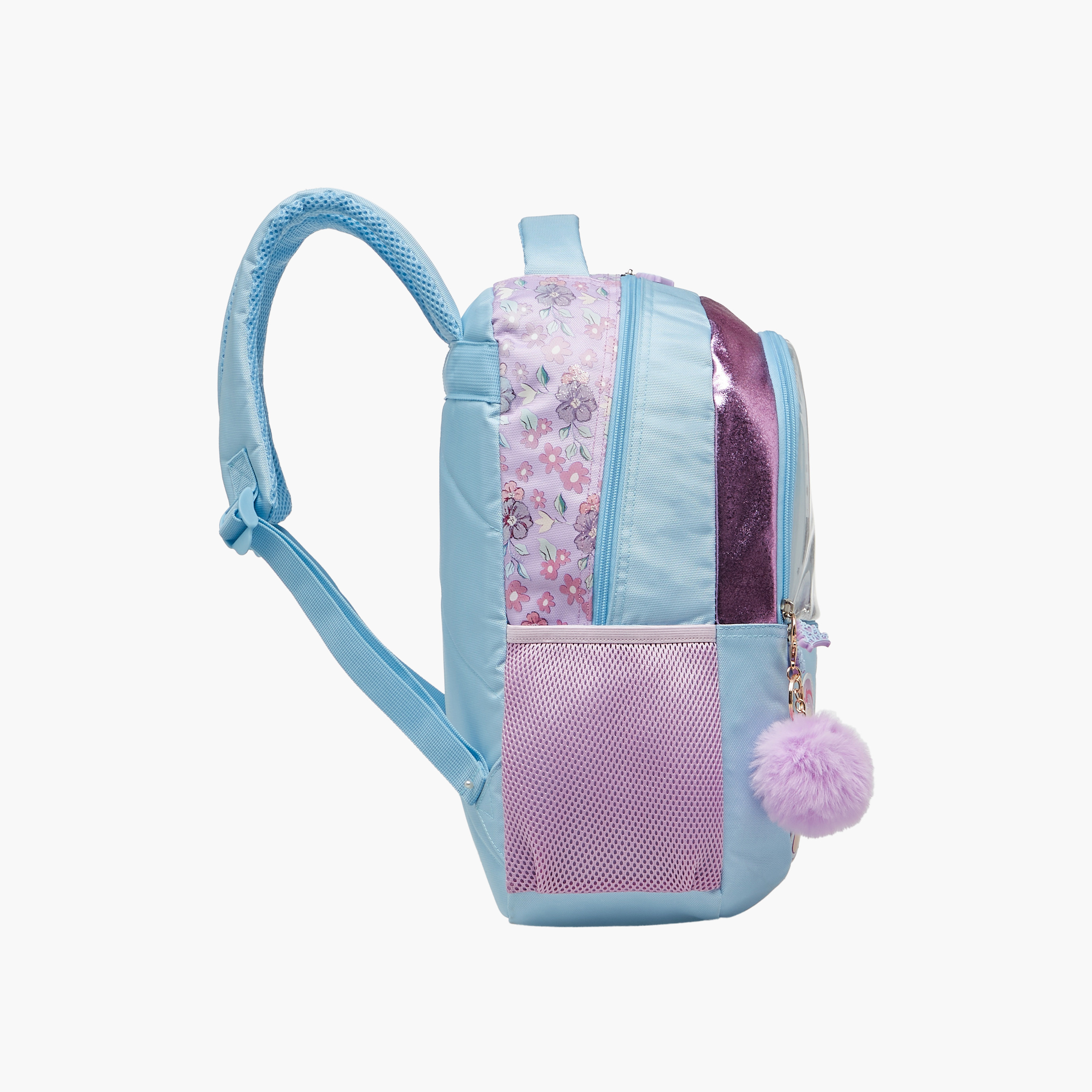 شنطة ظهر بطبعات الأميرات من ديزني مع أحزمة قابلة للتعديل وسحّاب إغلاق - 16 بوصة-school-bagsandbackpacks-backpacks-image-5