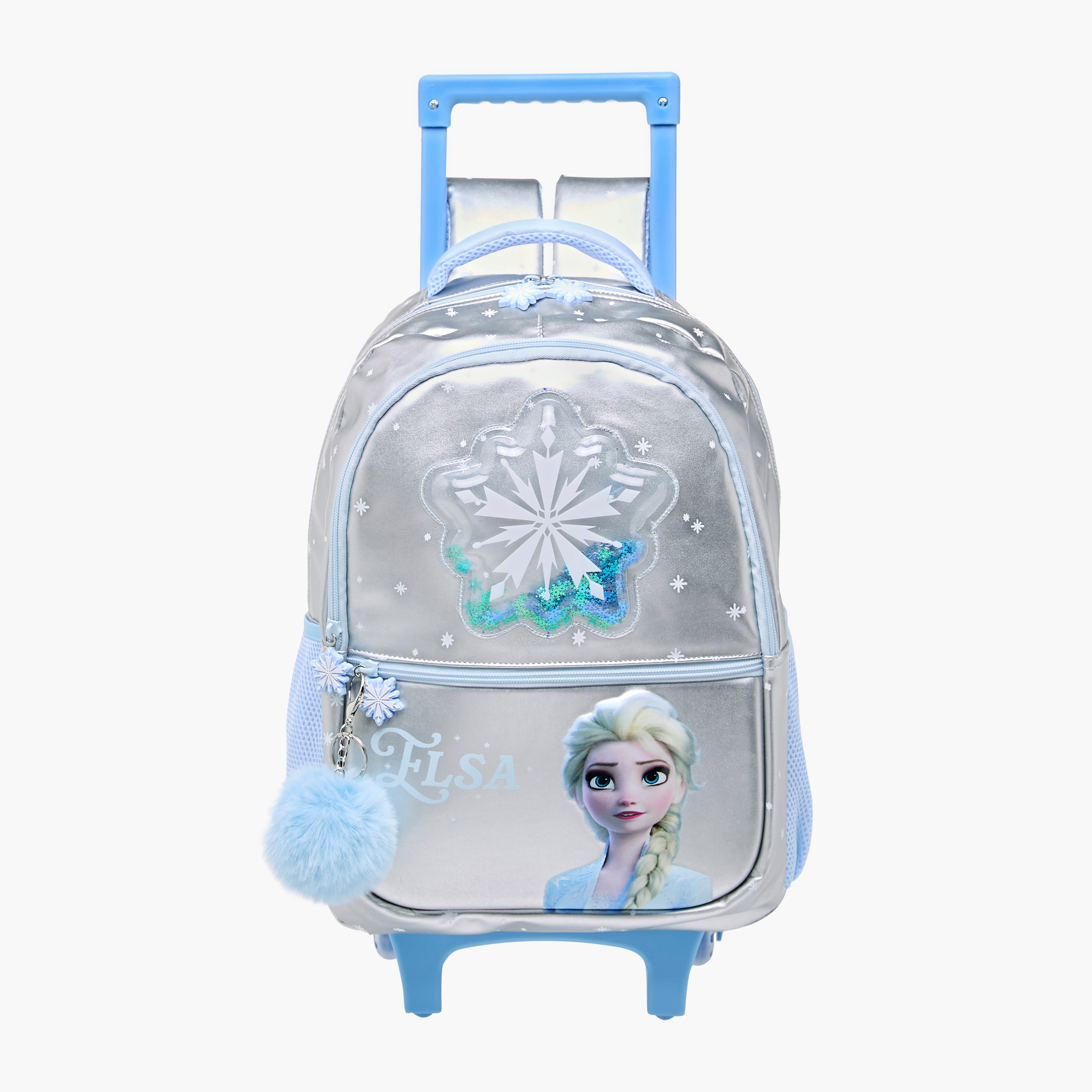 Disney Frozen Trolley Bag for Girls 5-8 Years with Adjustable Strap -school-bagsandbackpacks-trolleybags-image-2