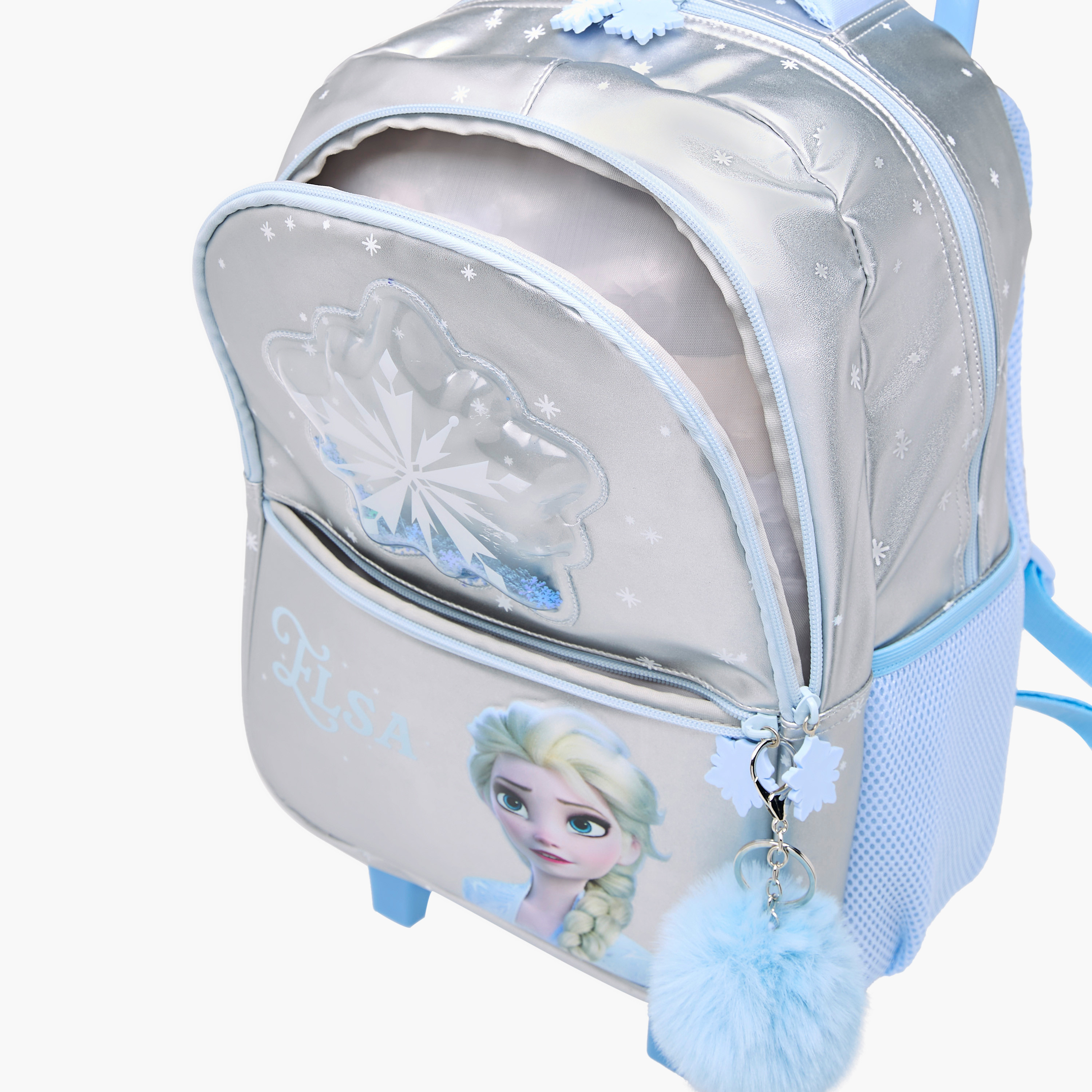 Disney Frozen Trolley Bag for Girls 5-8 Years with Adjustable Strap -school-bagsandbackpacks-trolleybags-image-16