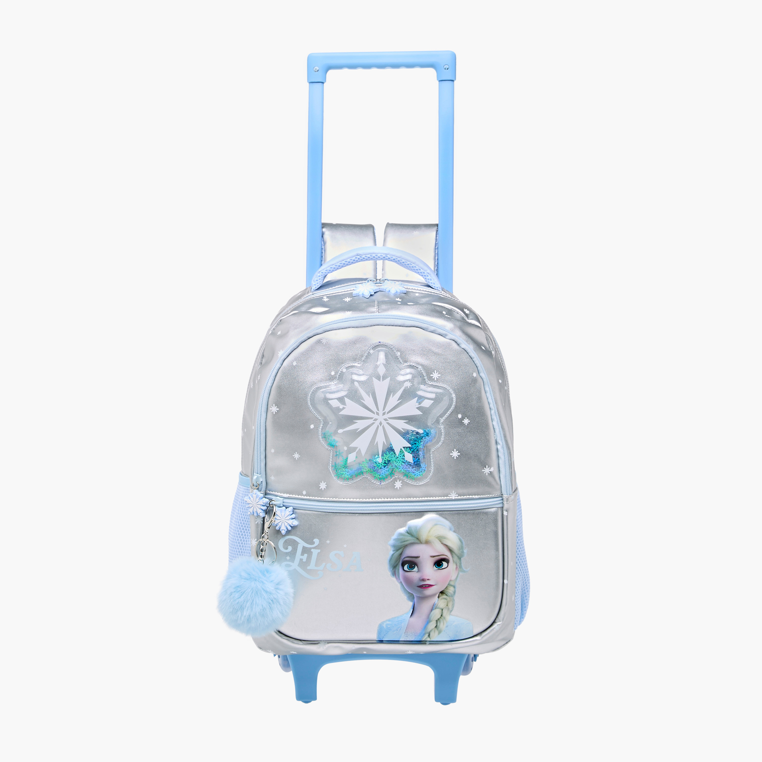 Disney Frozen Trolley Bag for Girls 5-8 Years with Adjustable Strap -school-bagsandbackpacks-trolleybags-image-10