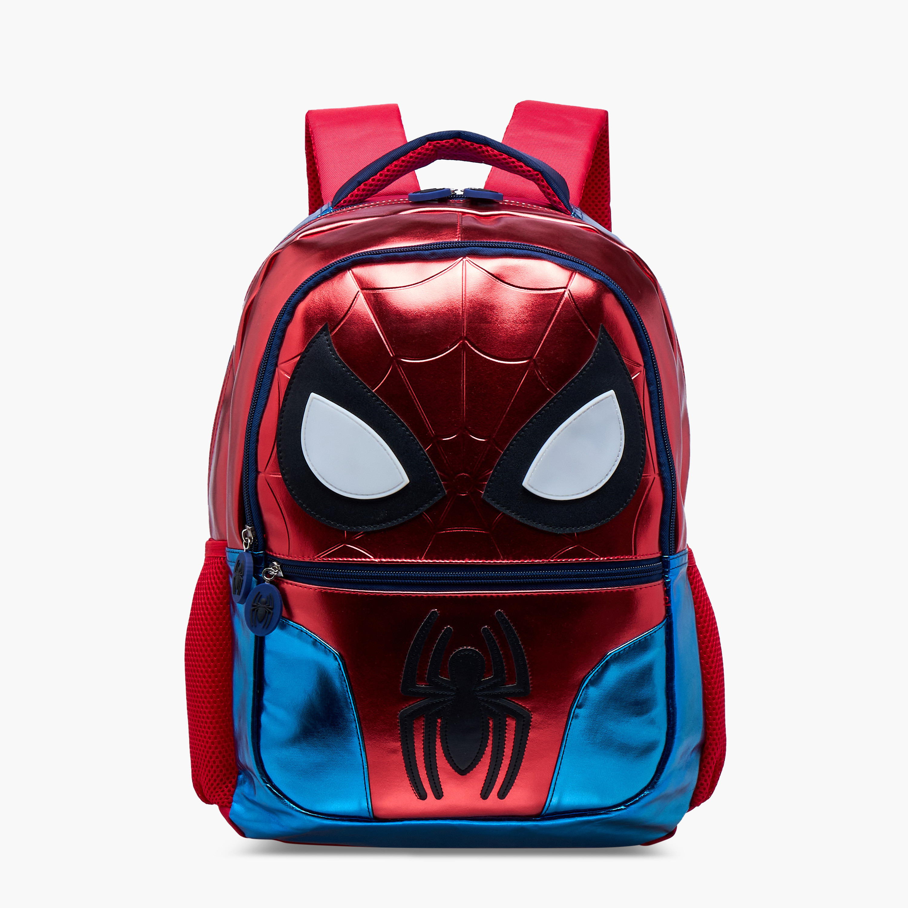 Spider-Man Applique Backpack with Adjustable Straps and Zip Closure - 16 inches-school-bagsandbackpacks-backpacks-image-1