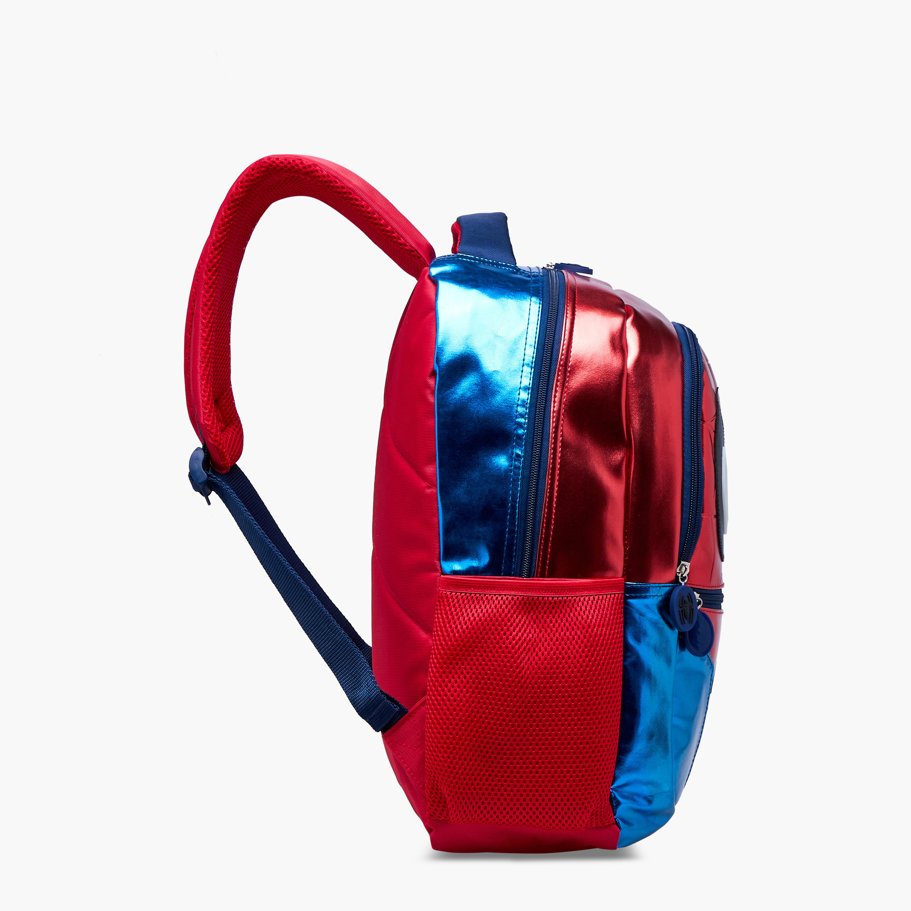 Spider-Man Applique Backpack with Adjustable Straps and Zip Closure - 16 inches-school-bagsandbackpacks-backpacks-image-3