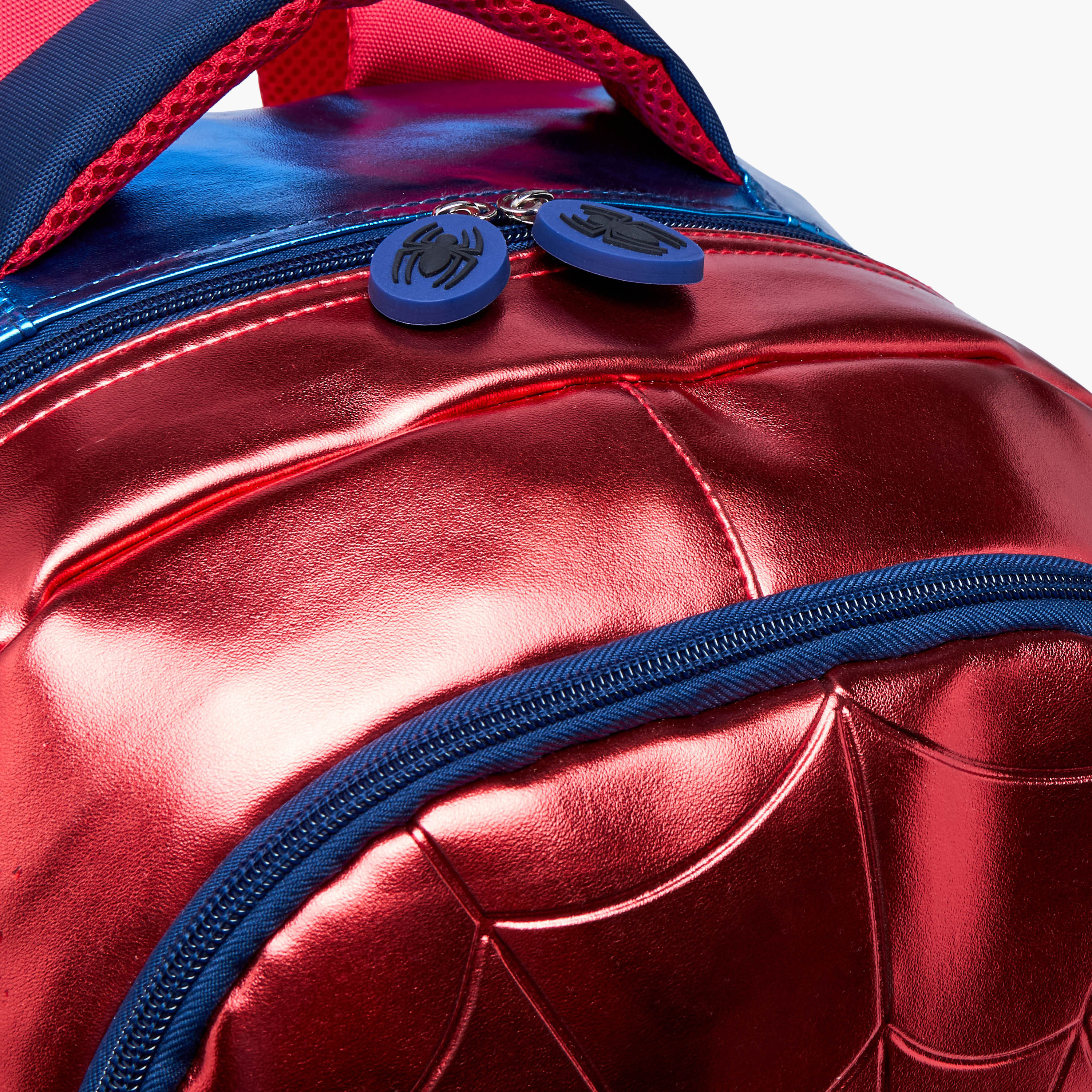Spider-Man Applique Backpack with Adjustable Straps and Zip Closure - 16 inches-school-bagsandbackpacks-backpacks-image-6