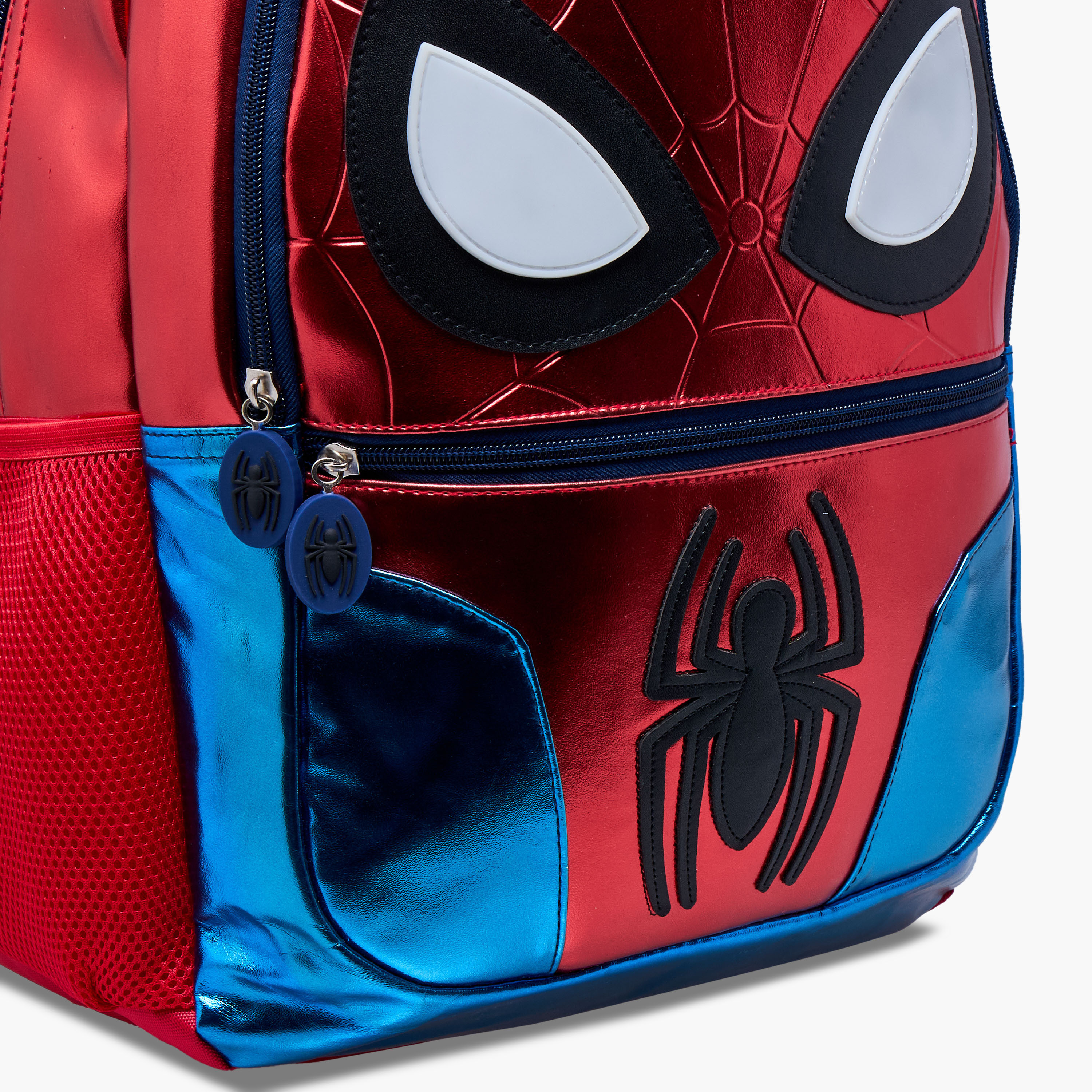 Spider-Man Applique Backpack with Adjustable Straps and Zip Closure - 16 inches-school-bagsandbackpacks-backpacks-image-7