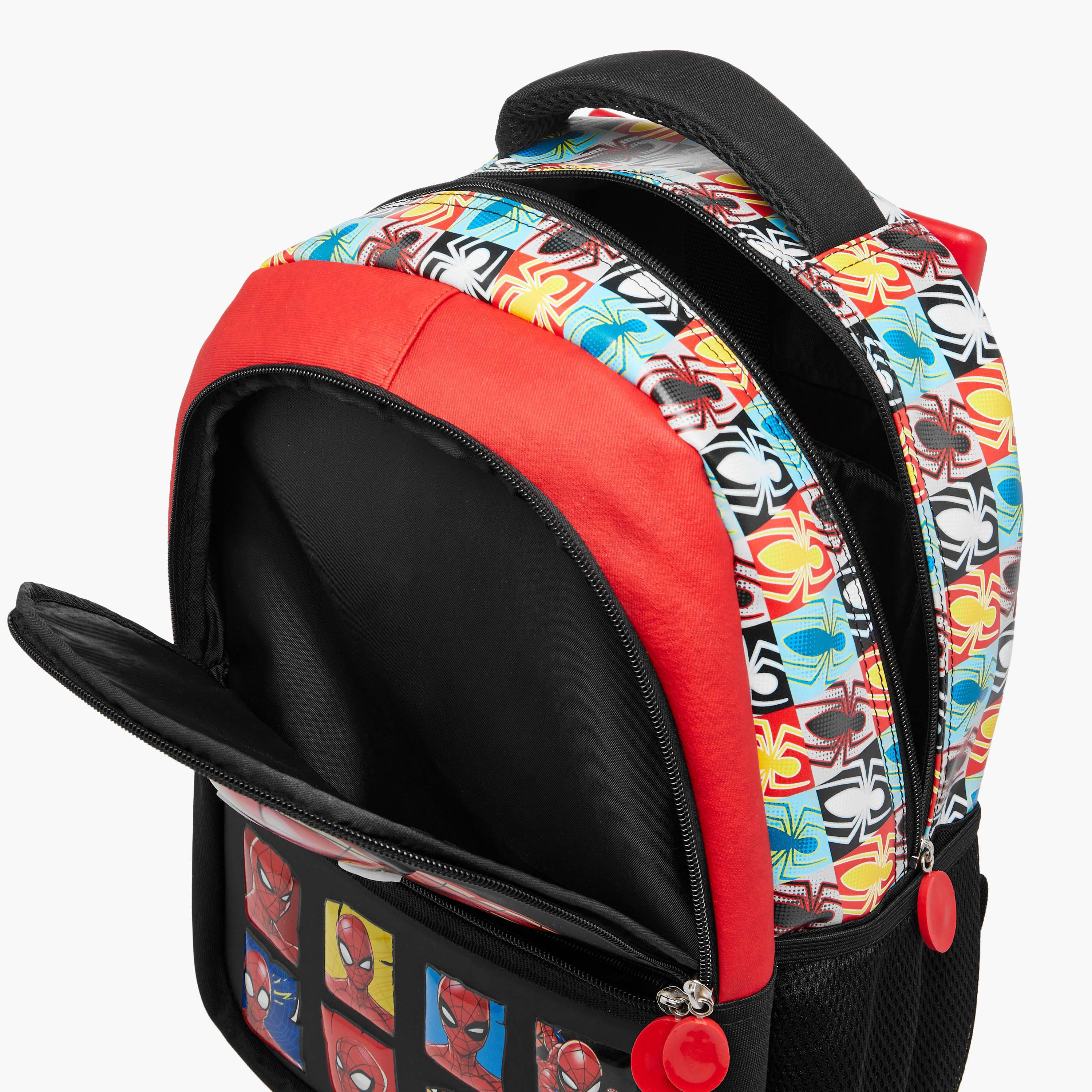 Marvel Spider-Man Trolley Bag for Boys 5-8 Years with Adjustable Strap -school-bagsandbackpacks-trolleybags-image-14