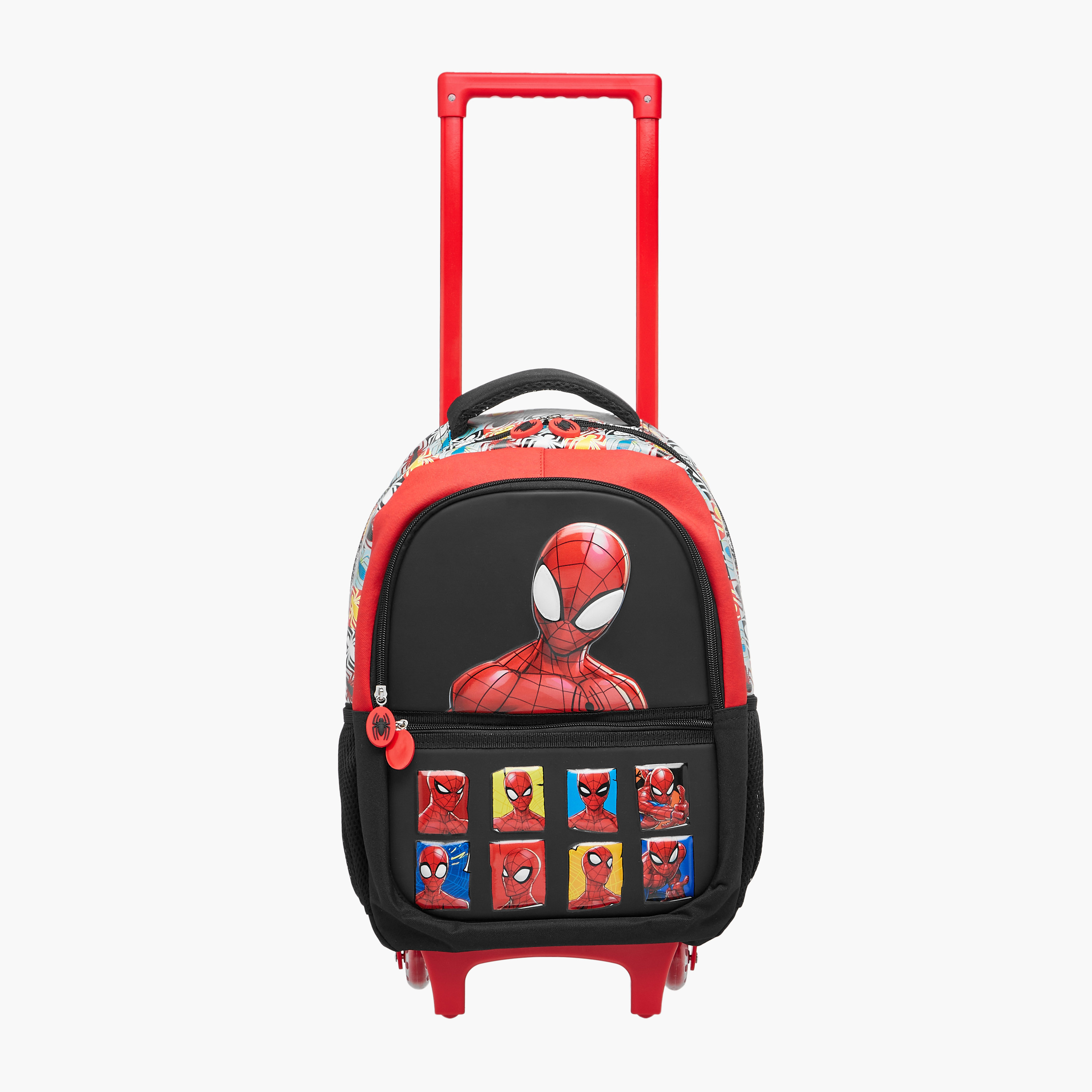 Marvel Spider-Man Trolley Bag for Boys 5-8 Years with Adjustable Strap -school-bagsandbackpacks-trolleybags-image-7