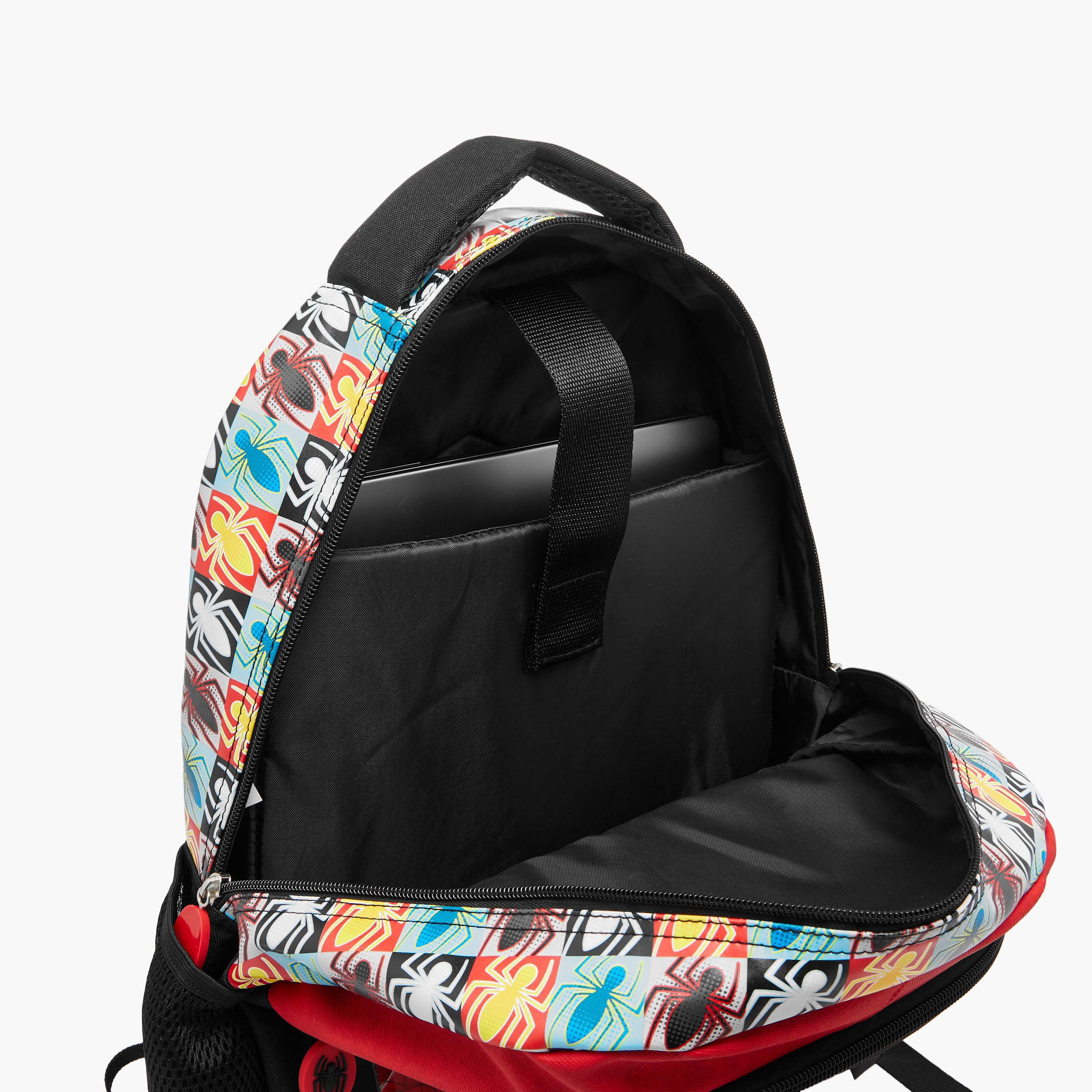 Spider-Man Print Backpack with Adjustable Straps and Zip Closure - 16 inches-school-bagsandbackpacks-backpacks-image-14