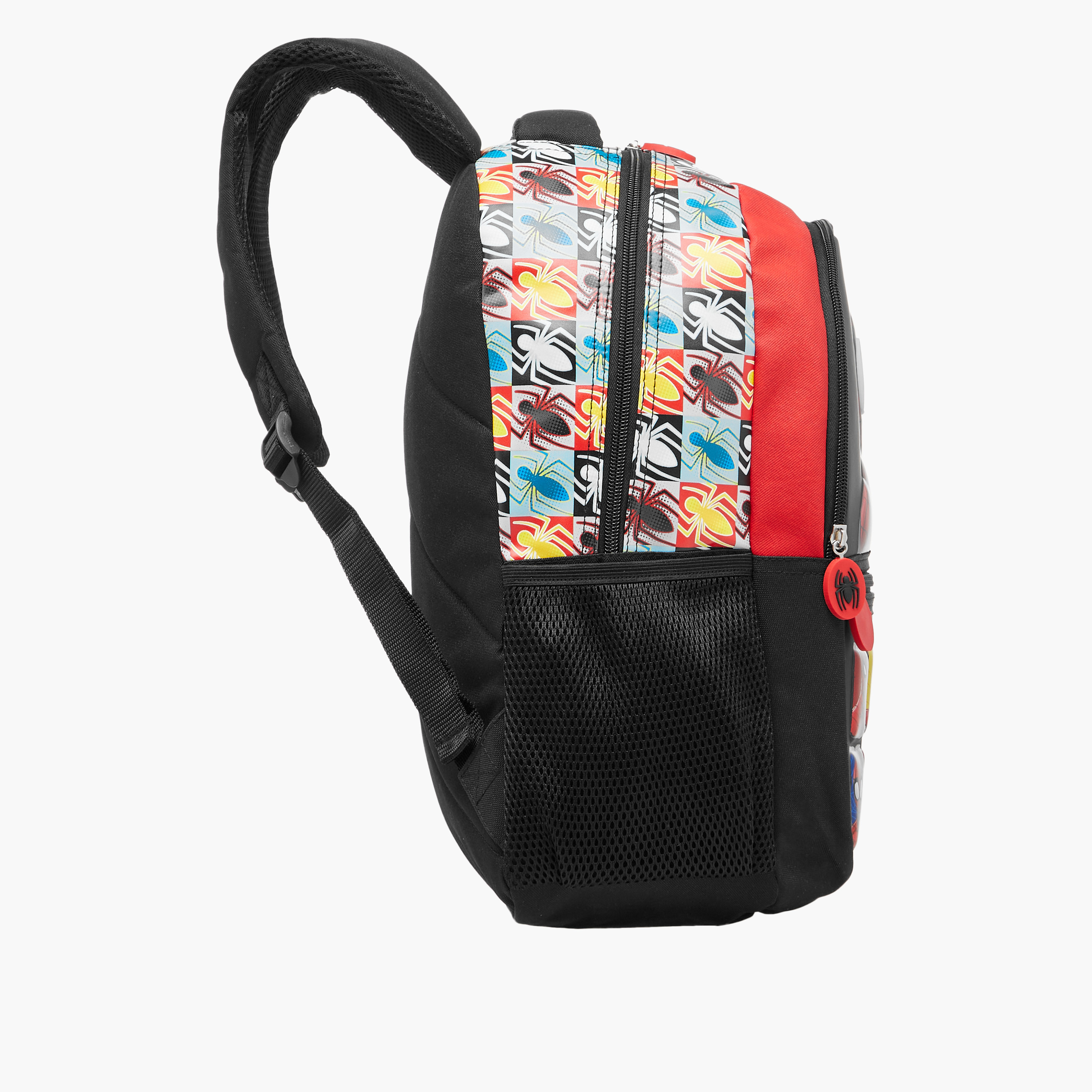 Spider-Man Print Backpack with Adjustable Straps and Zip Closure - 16 inches-school-bagsandbackpacks-backpacks-image-5