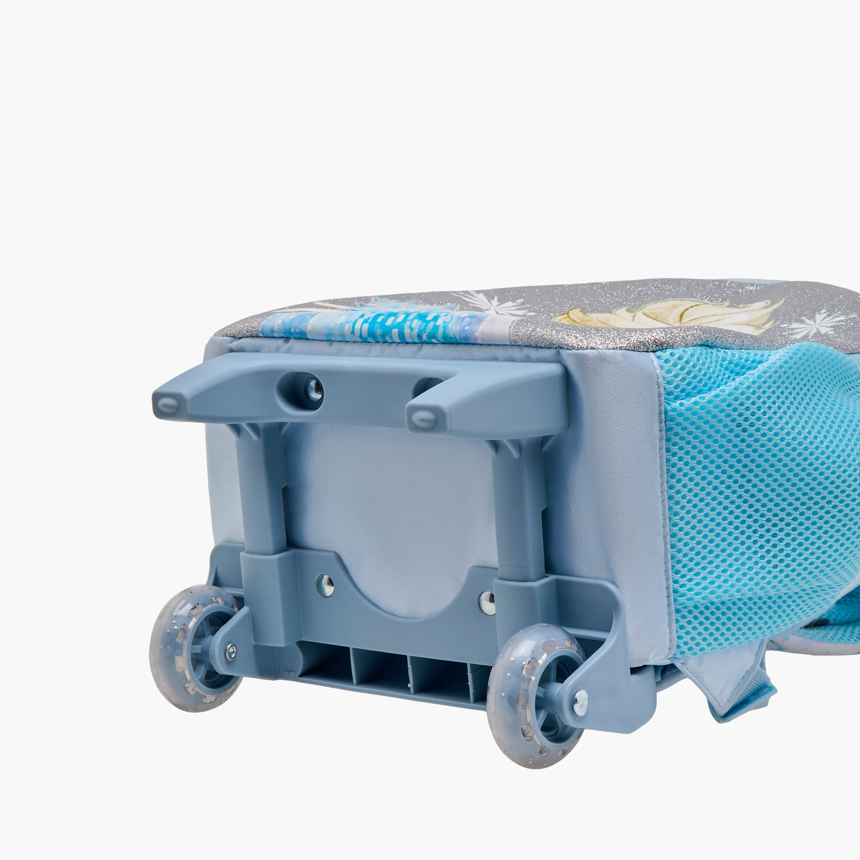 شنطة ترولي للبنات 2-5 سنوات بحزام قابل للتعديل وتصميم فروزن من ديزني-school-bagsandbackpacks-trolleybags-image-12