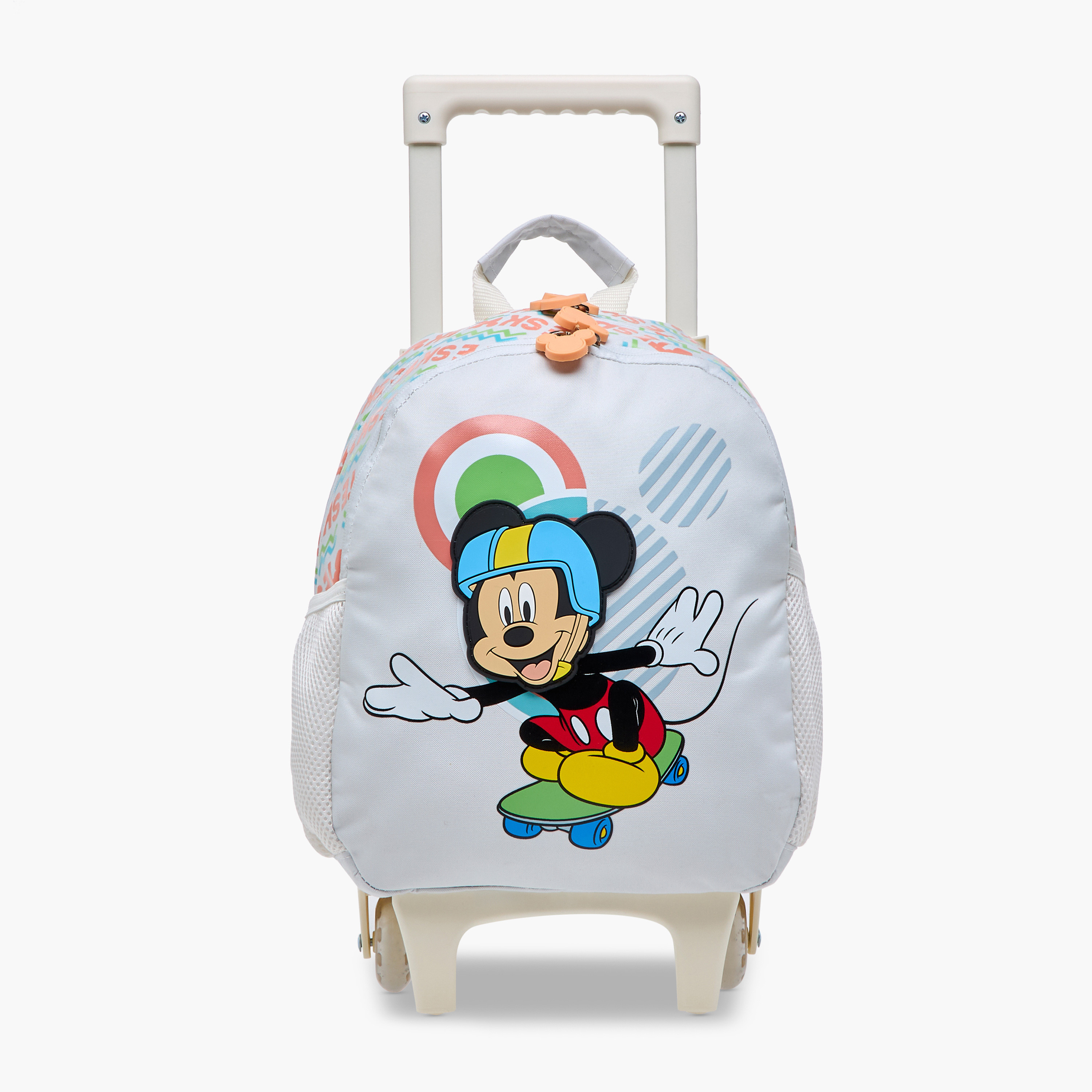 Disney Mickey Trolley Bag for Girls 2-5 Years with Adjustable Strap -school-bagsandbackpacks-trolleybags-image-1