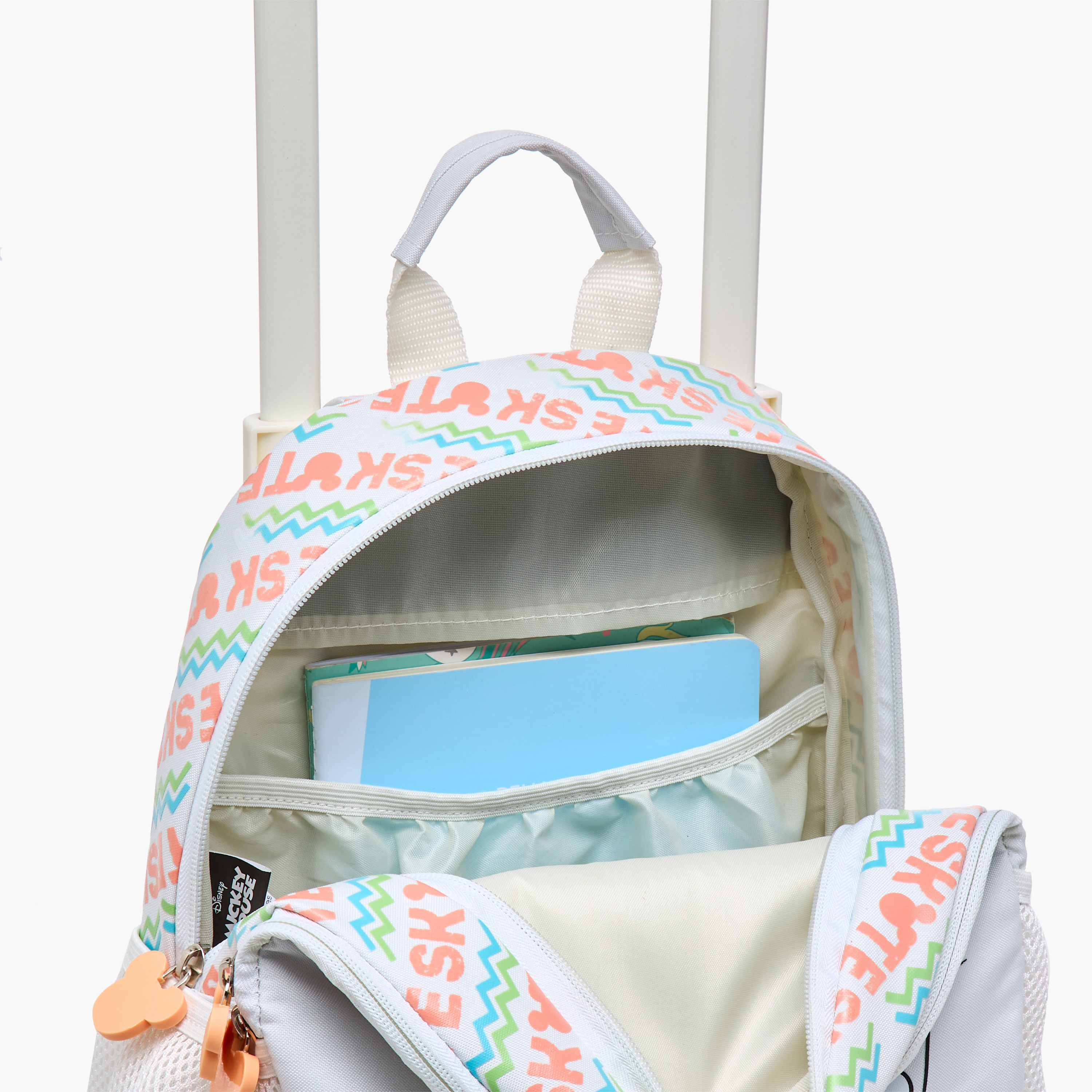 Disney Mickey Trolley Bag for Girls 2-5 Years with Adjustable Strap -school-bagsandbackpacks-trolleybags-image-17