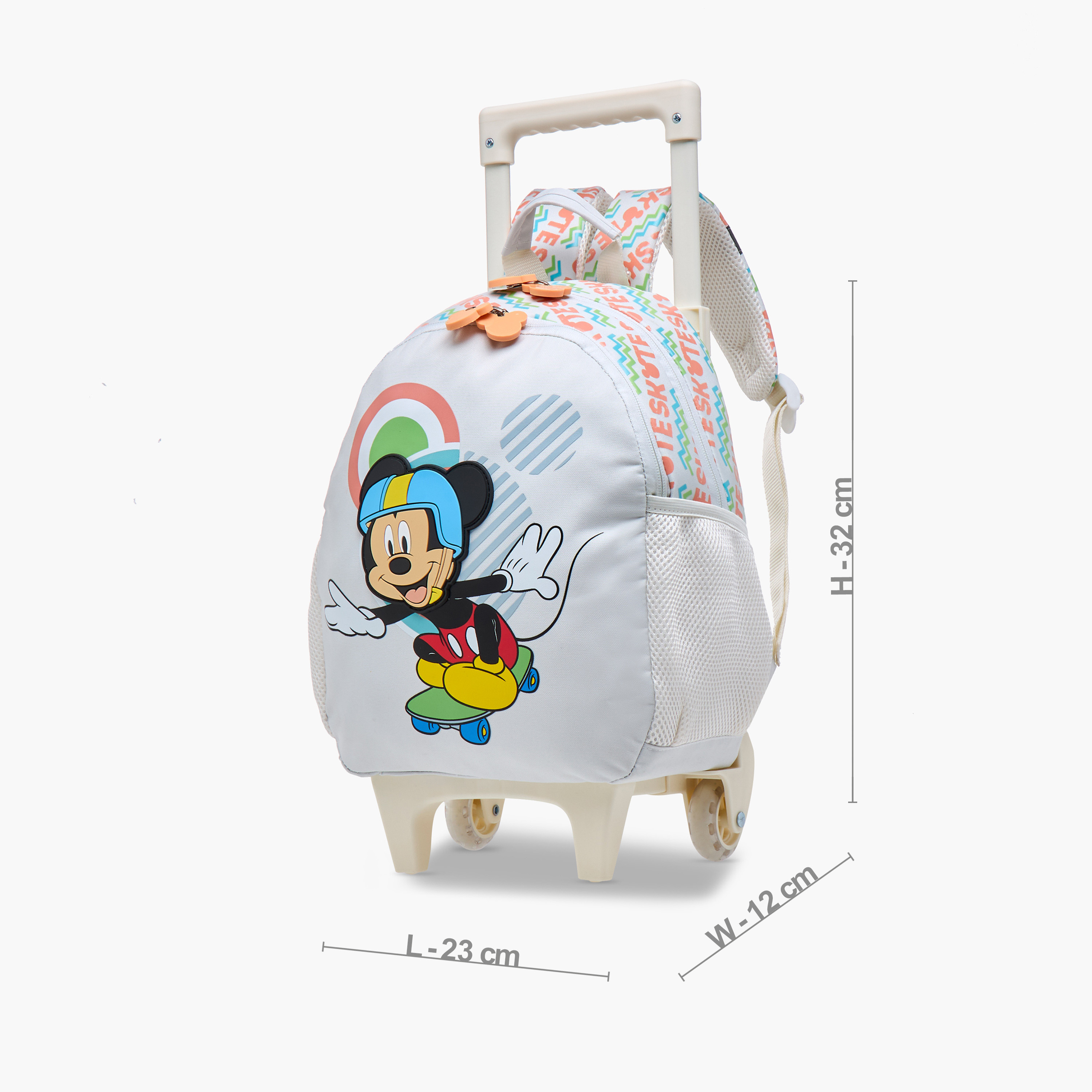 Disney Mickey Trolley Bag for Girls 2-5 Years with Adjustable Strap -school-bagsandbackpacks-trolleybags-image-4