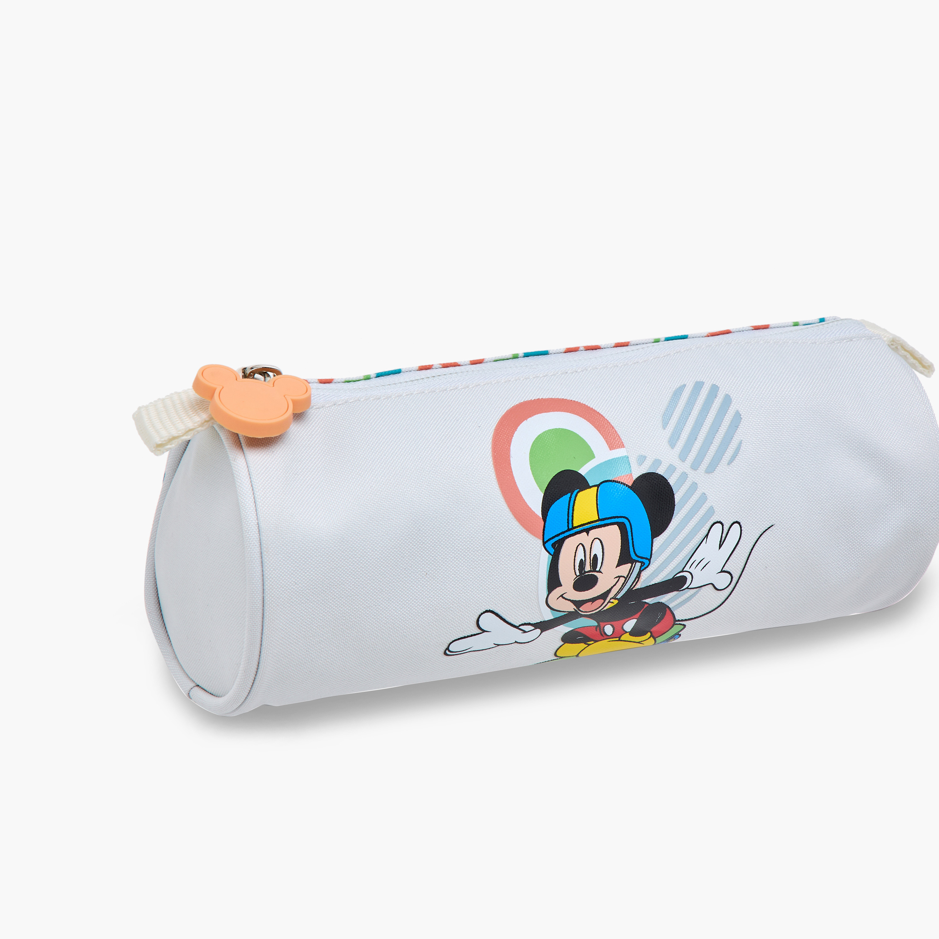 Disney Mickey Mouse Print Pencil Case with Zip Closure-school-stationery-pencilcases-image-5