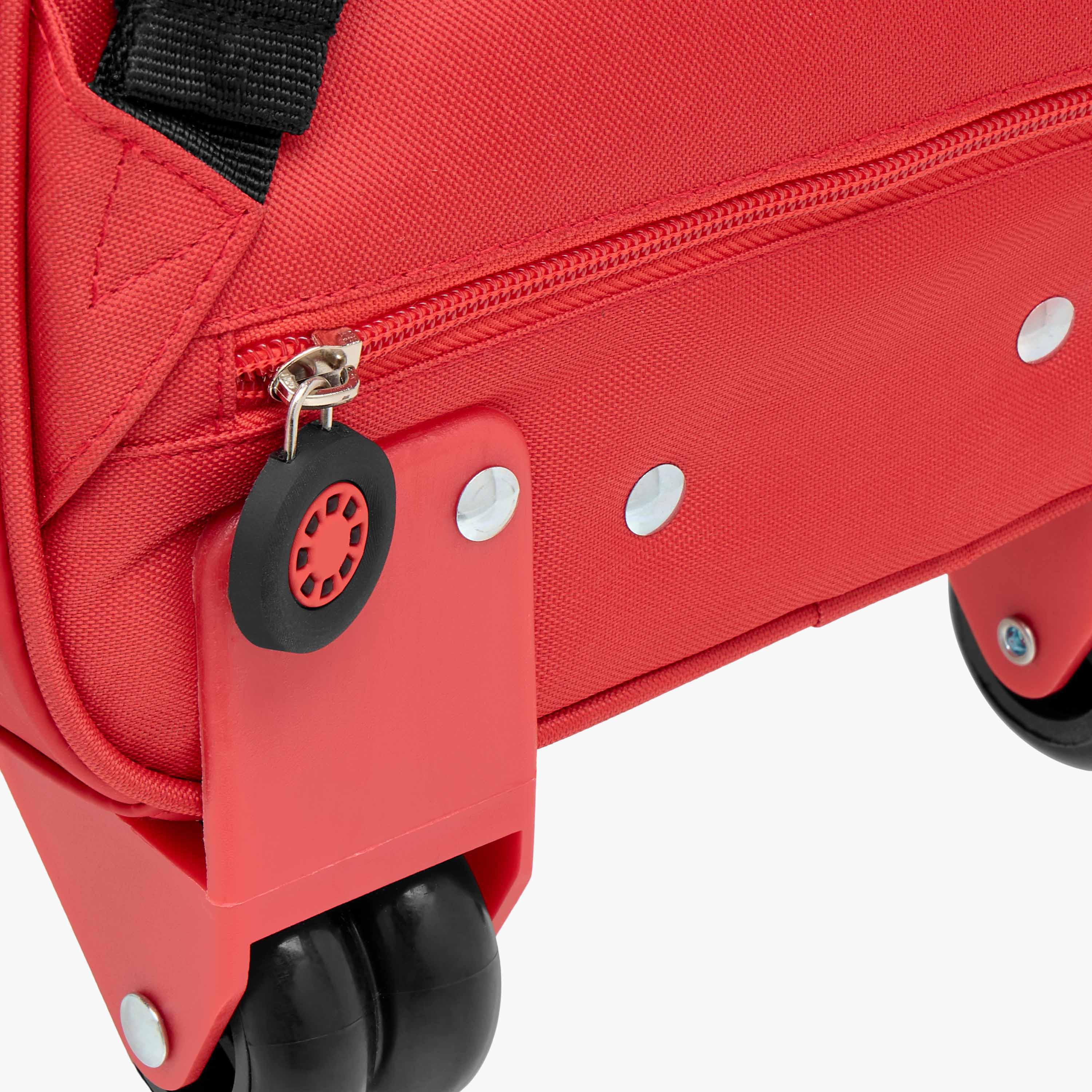 Disney Cars Trolley Bag for Boys 2-5 Years with Adjustable Strap -school-bagsandbackpacks-trolleybags-image-13
