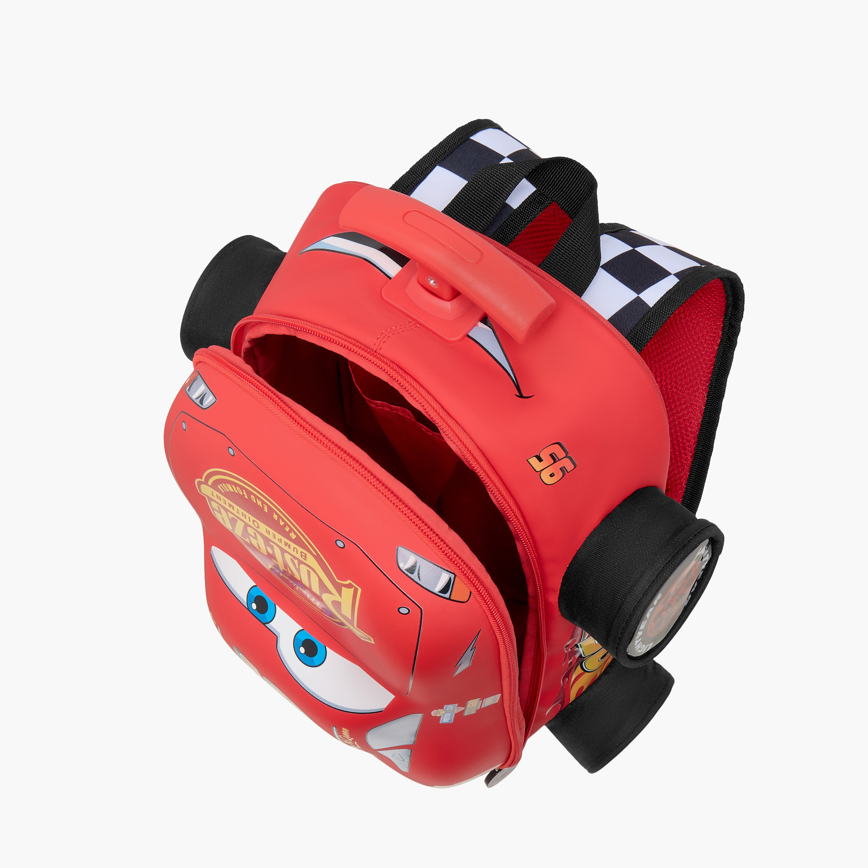 Disney Cars Trolley Bag for Boys 2-5 Years with Adjustable Strap -school-bagsandbackpacks-trolleybags-image-14