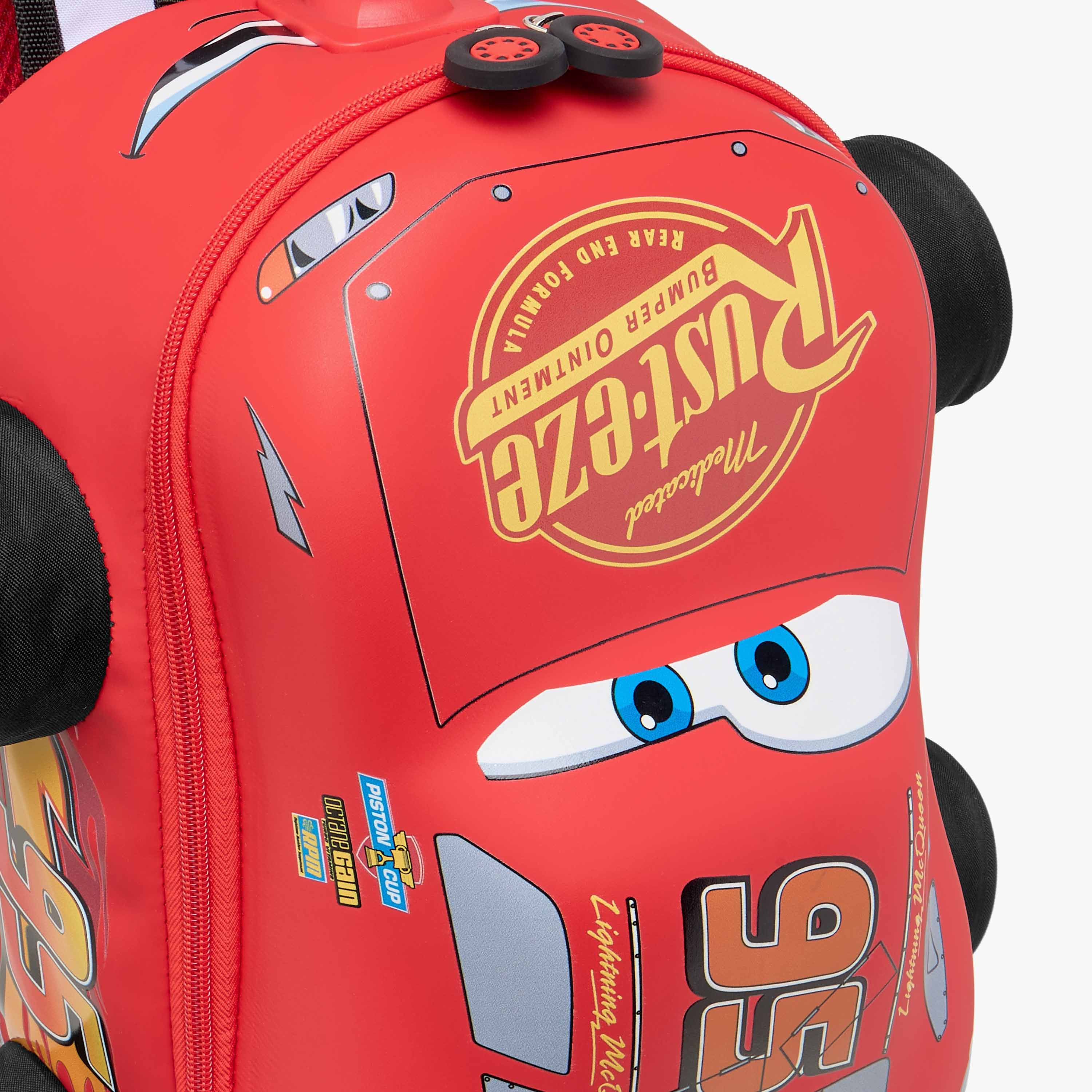 Disney Cars Trolley Bag for Boys 2-5 Years with Adjustable Strap -school-bagsandbackpacks-trolleybags-image-10
