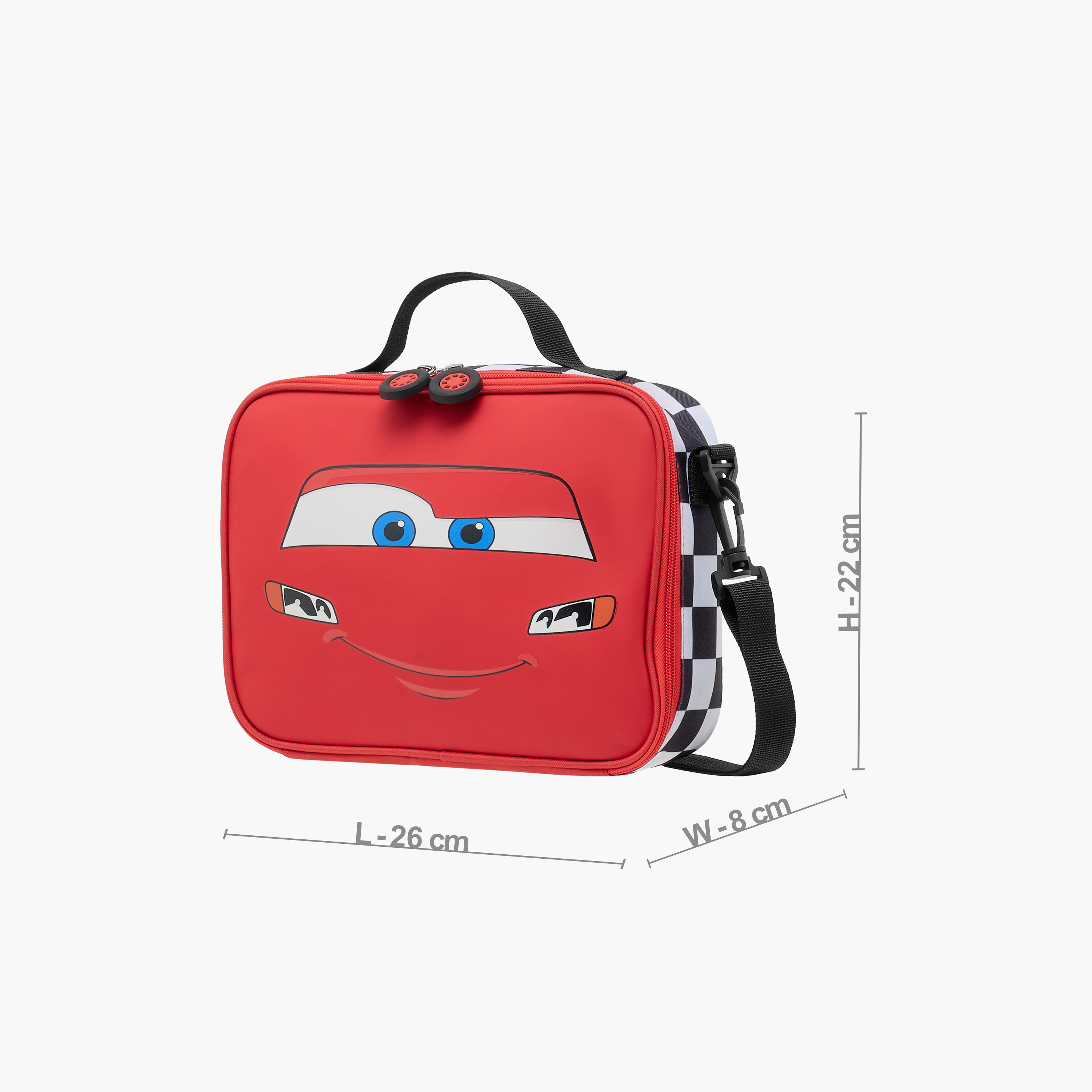 شنطة غداء بطبعات ديزني كارز وسحّاب إغلاق-school-lunchessentials-lunchbags-image-7