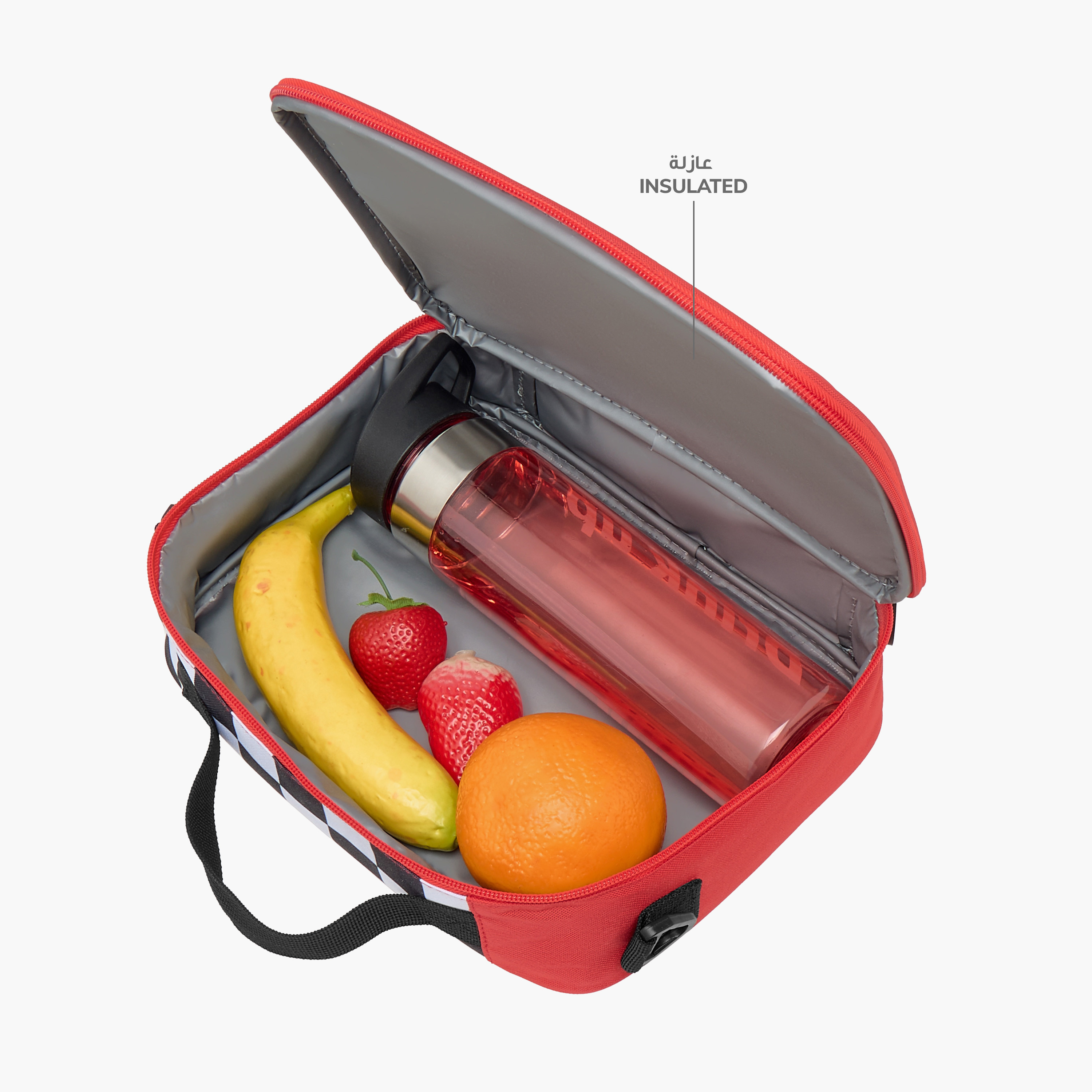 شنطة غداء بطبعات ديزني كارز وسحّاب إغلاق-school-lunchessentials-lunchbags-image-4