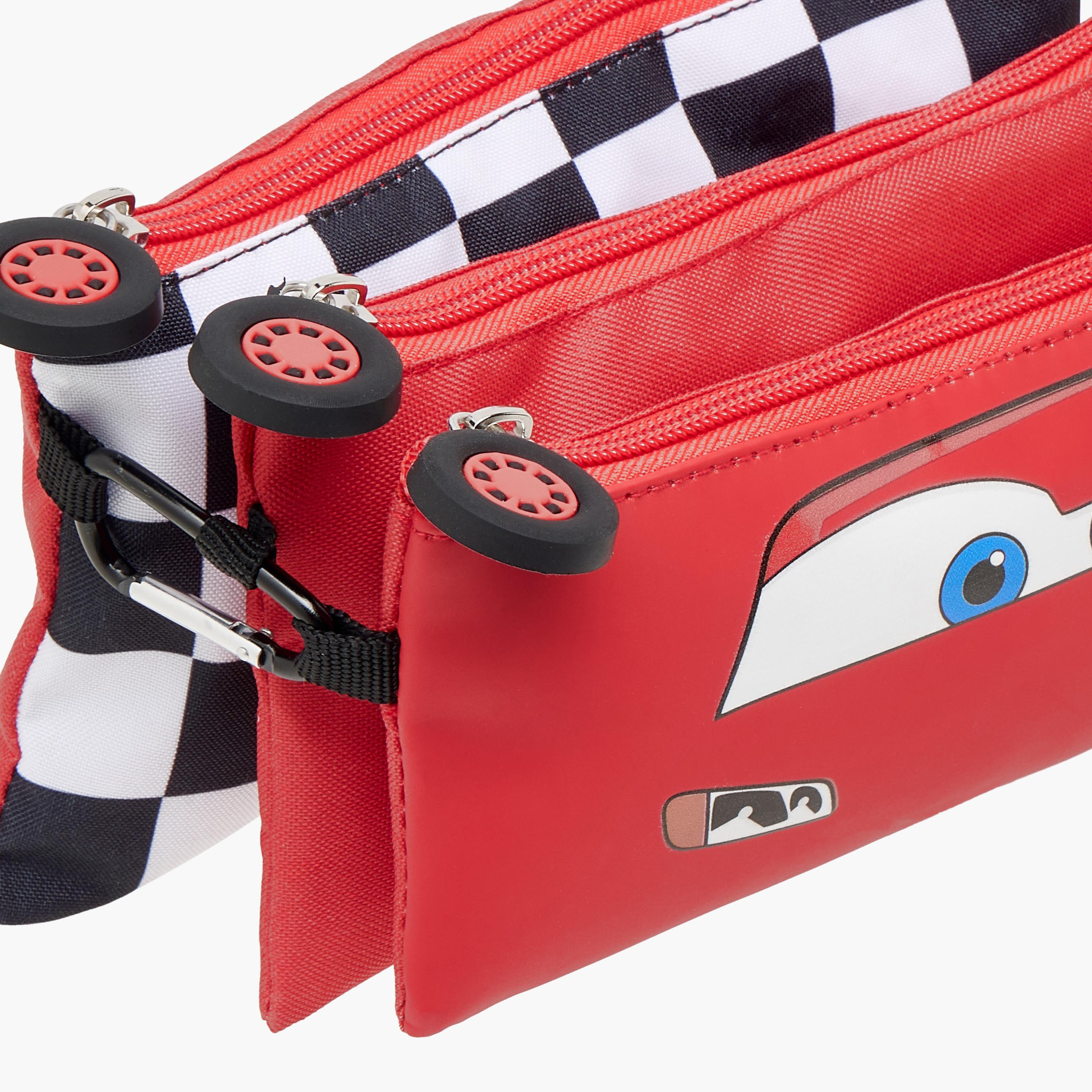 Disney Cars Print Pencil Pouch with Zip Closure-school-stationery-pencilcases-image-10