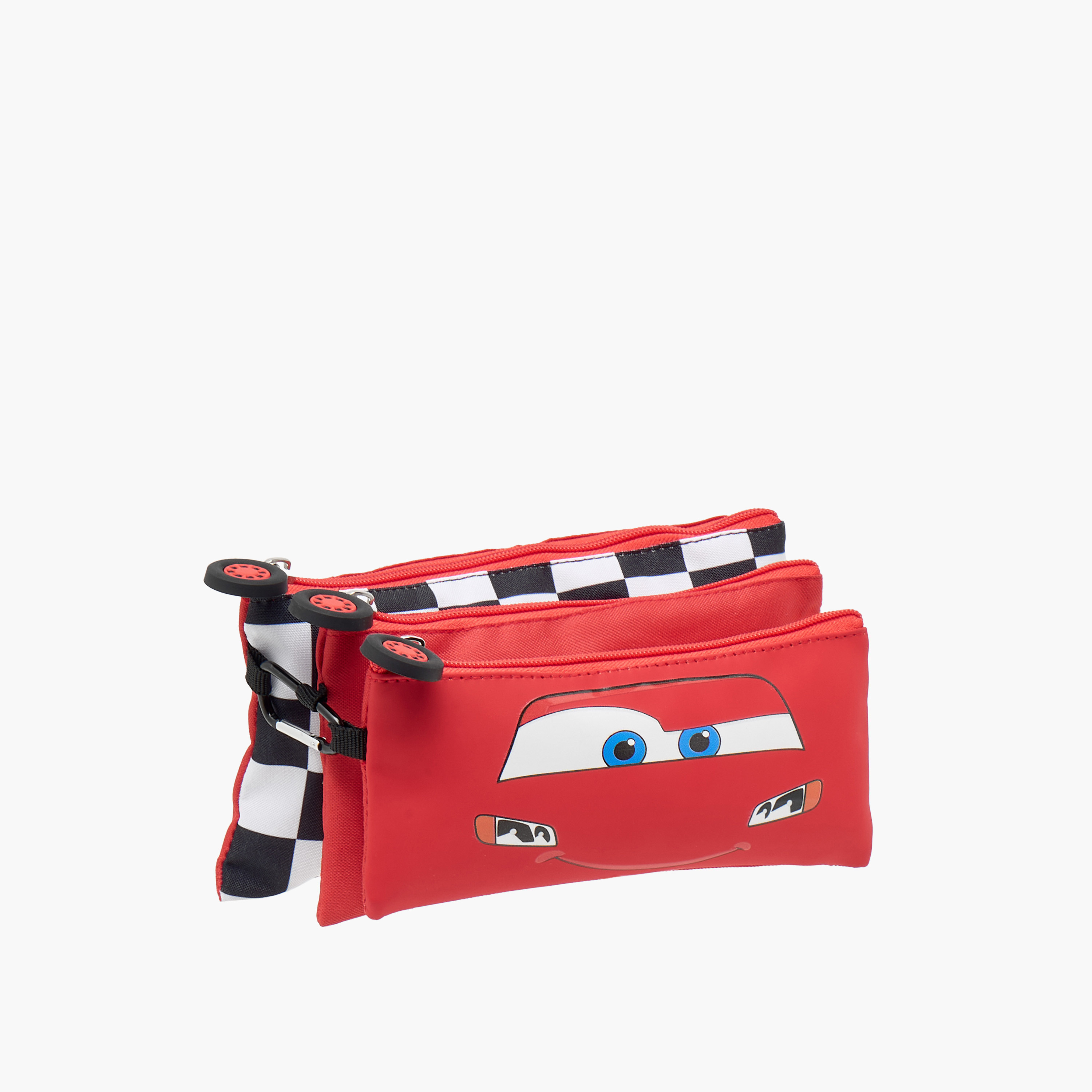 Disney Cars Print Pencil Pouch with Zip Closure-school-stationery-pencilcases-image-3