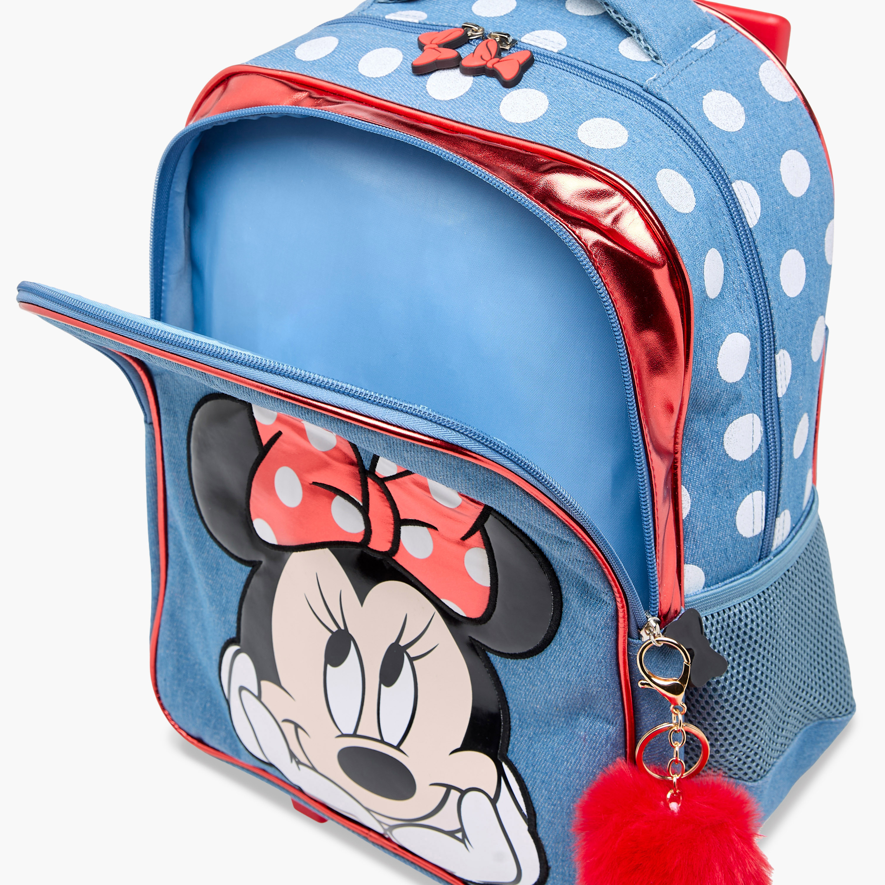 Disney Minnie Trolley Bag for Girls 5-8 Years with Adjustable Strap -school-bagsandbackpacks-trolleybags-image-14
