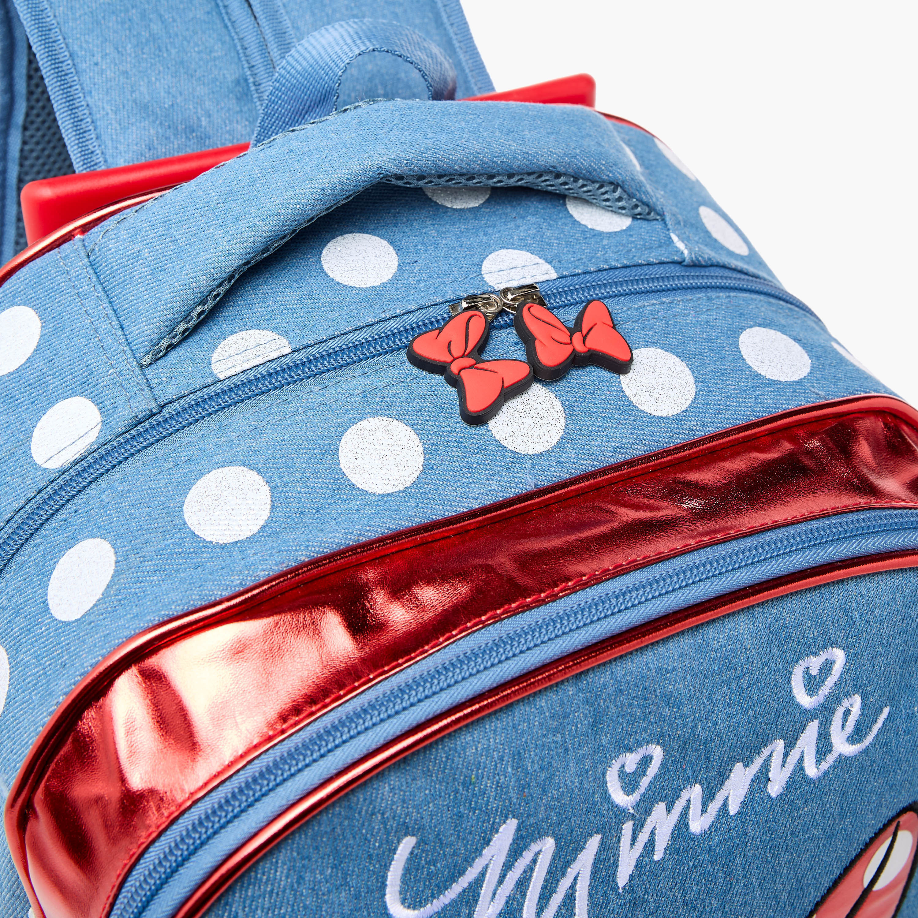Disney Minnie Trolley Bag for Girls 5-8 Years with Adjustable Strap -school-bagsandbackpacks-trolleybags-image-17