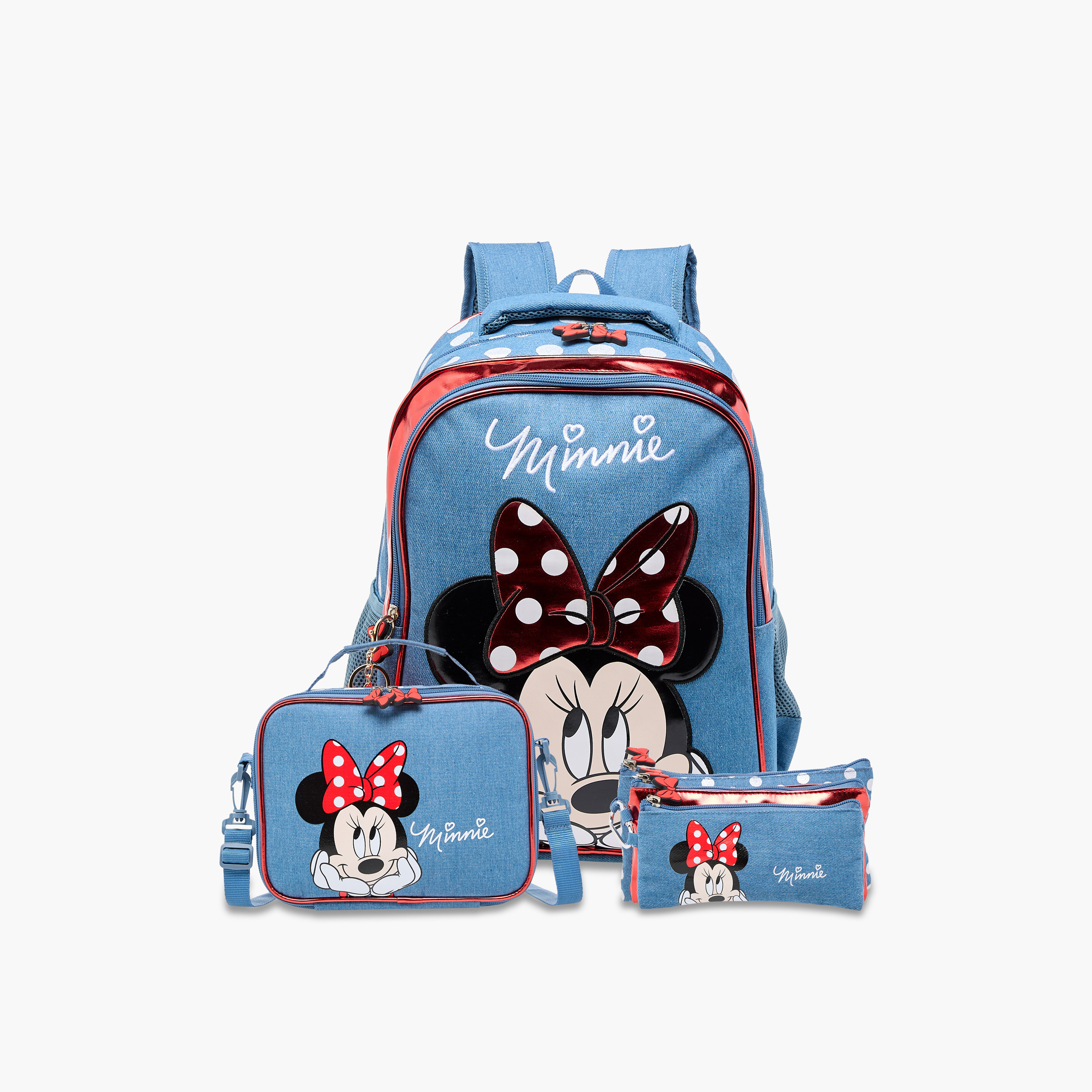 Disney Minnie Trolley Bag for Girls 5-8 Years with Adjustable Strap -school-bagsandbackpacks-trolleybags-image-18