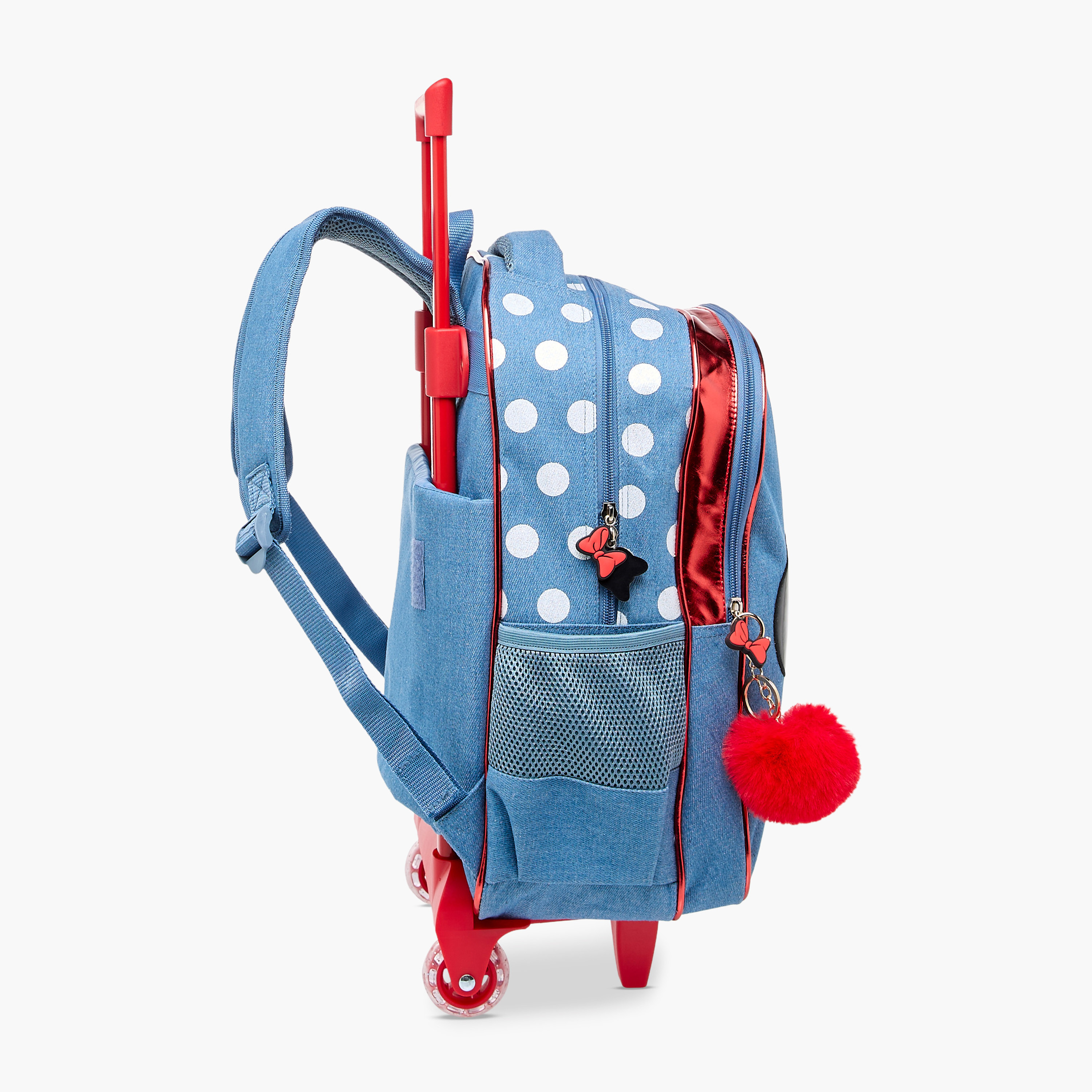 Disney Minnie Trolley Bag for Girls 5-8 Years with Adjustable Strap -school-bagsandbackpacks-trolleybags-image-6