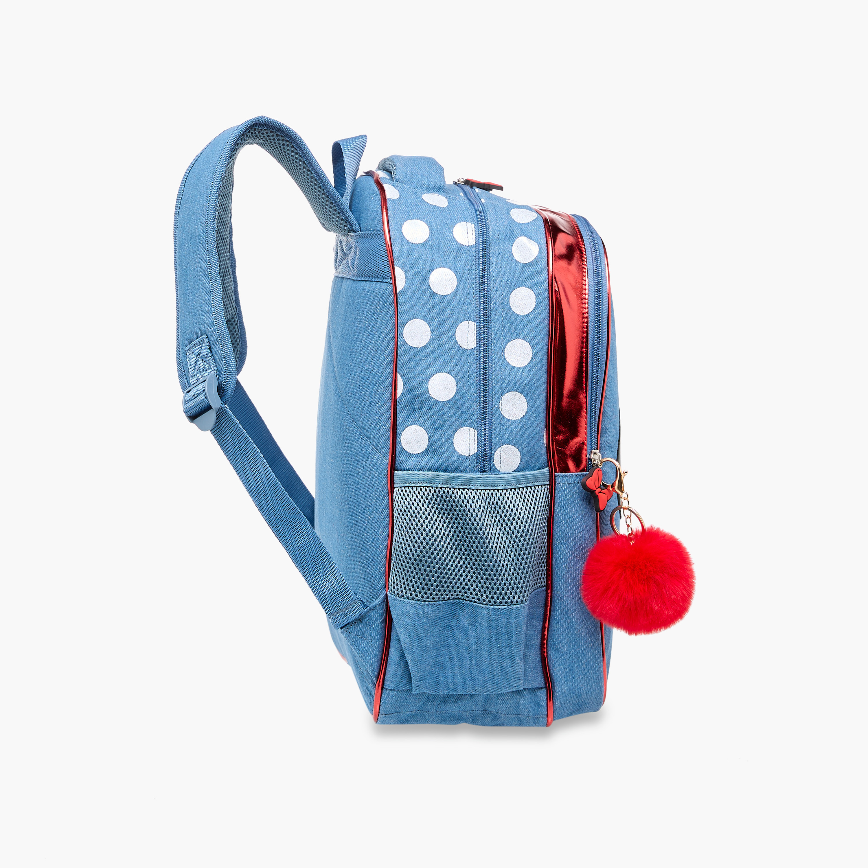 Disney Minnie Mouse Print Backpack with Adjustable Straps and Zip Closure - 16 inches-school-bagsandbackpacks-backpacks-image-5