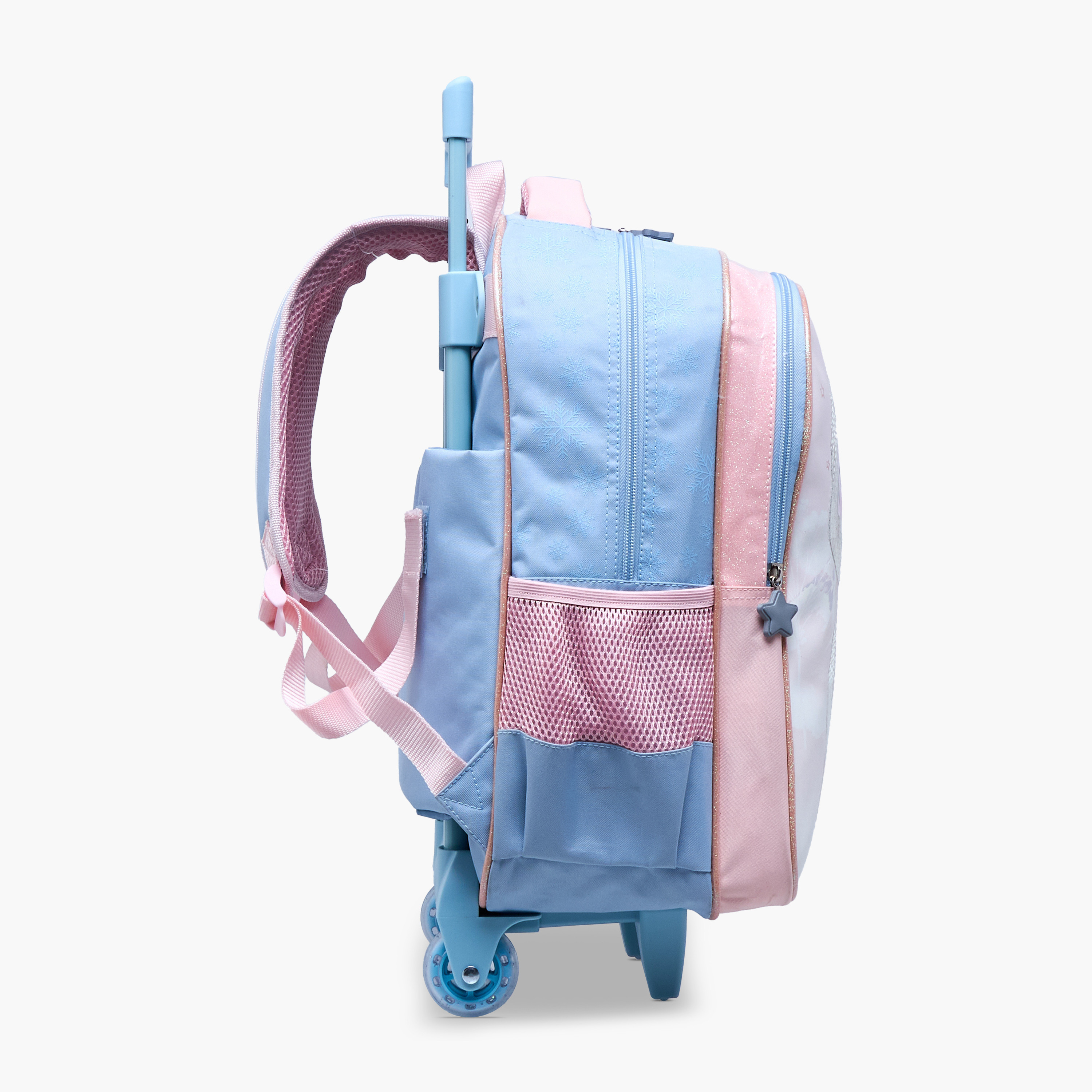 Disney Frozen Trolley Bag for Girls 5-8 Years with Adjustable Strap -school-bagsandbackpacks-trolleybags-image-3